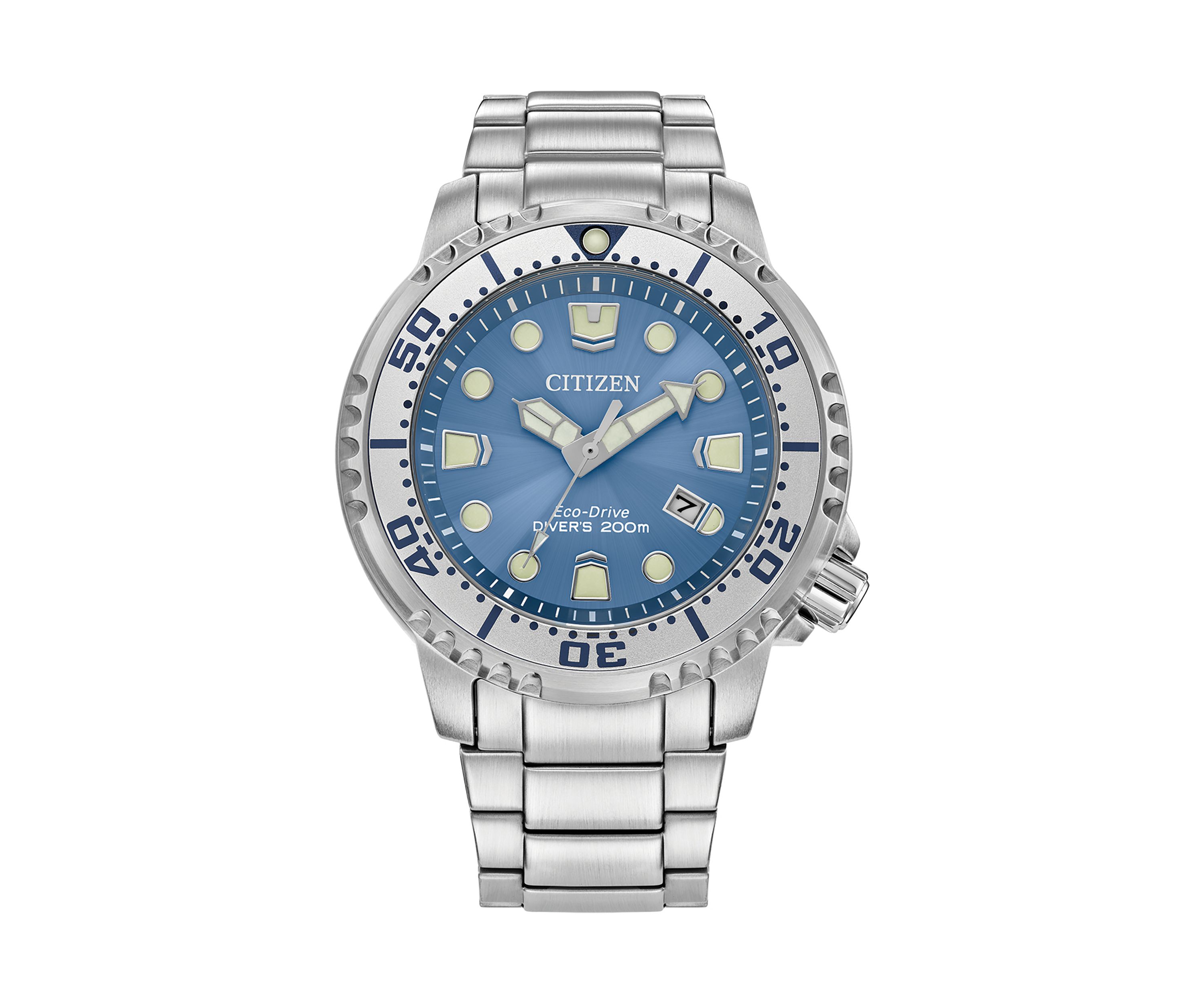 Mens Promaster Dive Silver Tone Bracelet Watch - 44 Millimeter
