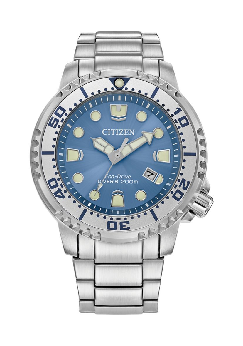 Mens Promaster Dive Silver Tone Bracelet Watch - 44 Millimeter