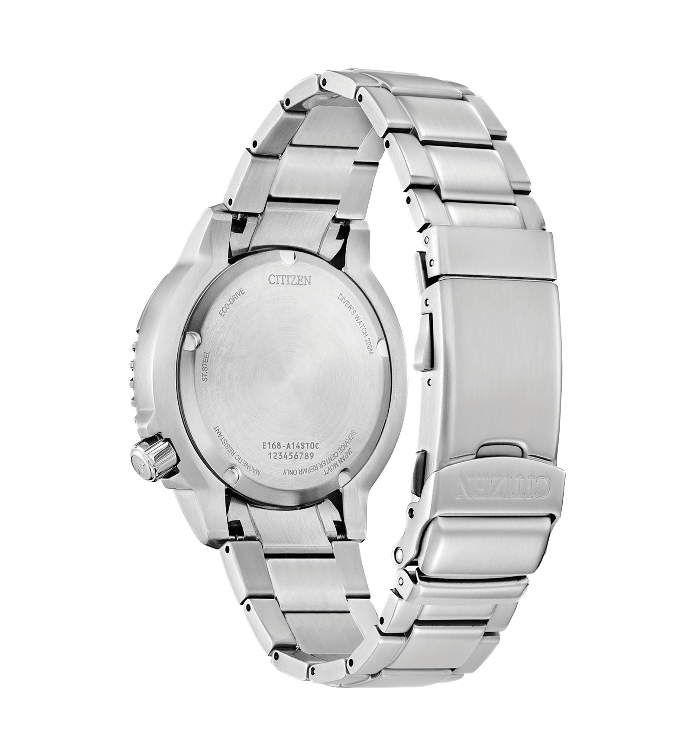 Mens Promaster Dive Silver Tone Bracelet Watch - 44 Millimeter