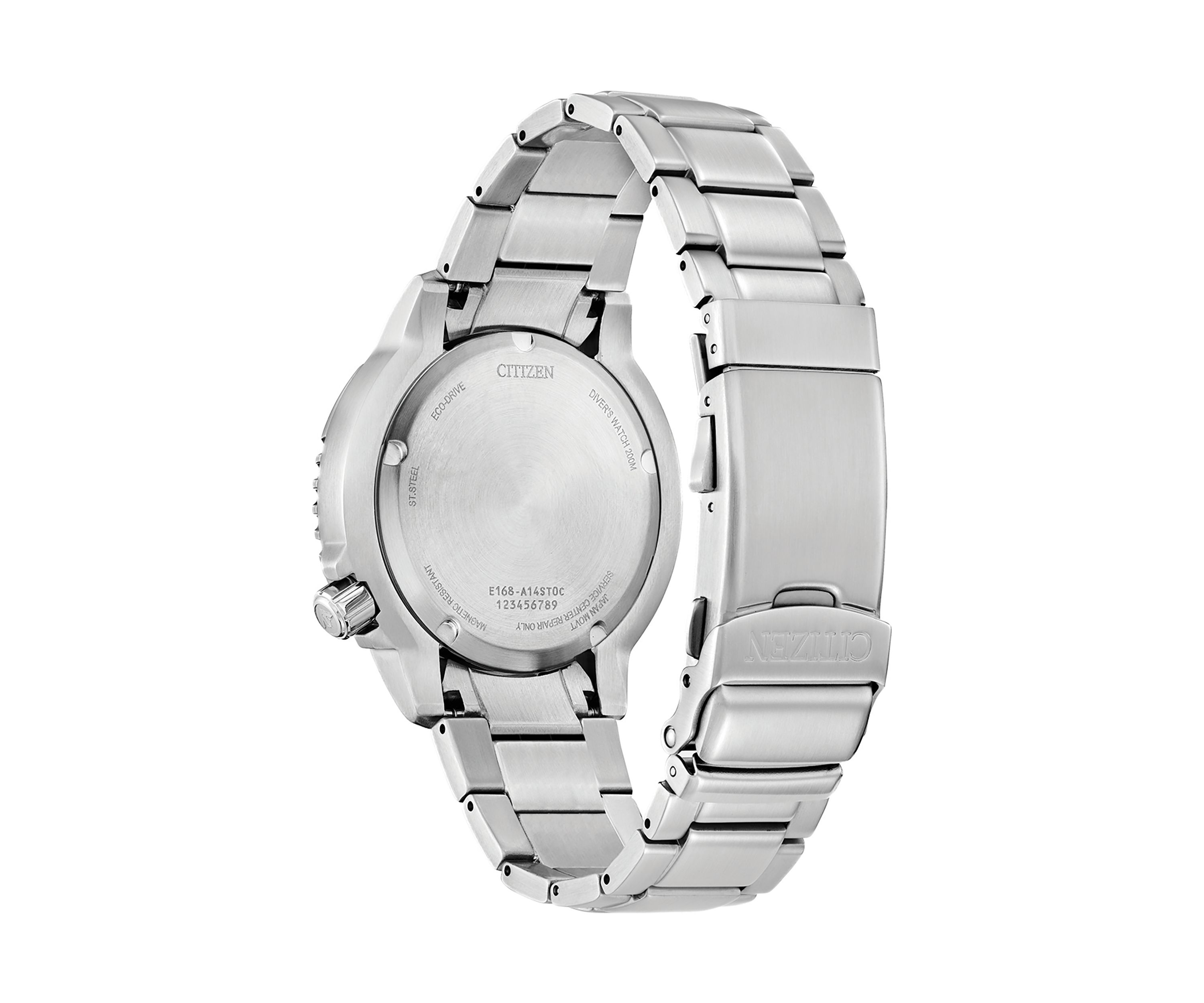 Mens Promaster Dive Silver Tone Bracelet Watch - 44 Millimeter