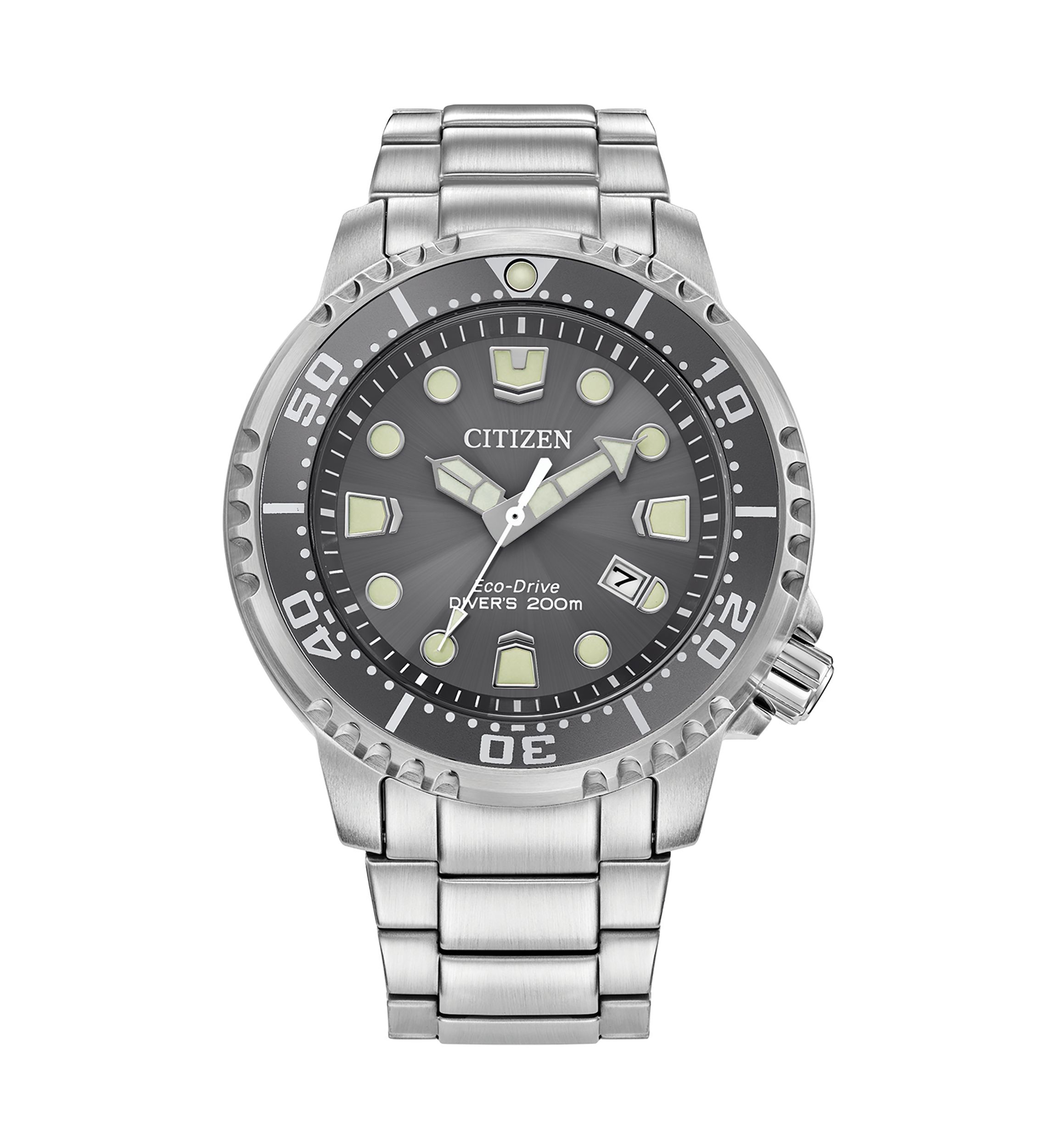 Mens Promaster Dive Silver Tone Bracelet Watch - 44 Millimeter