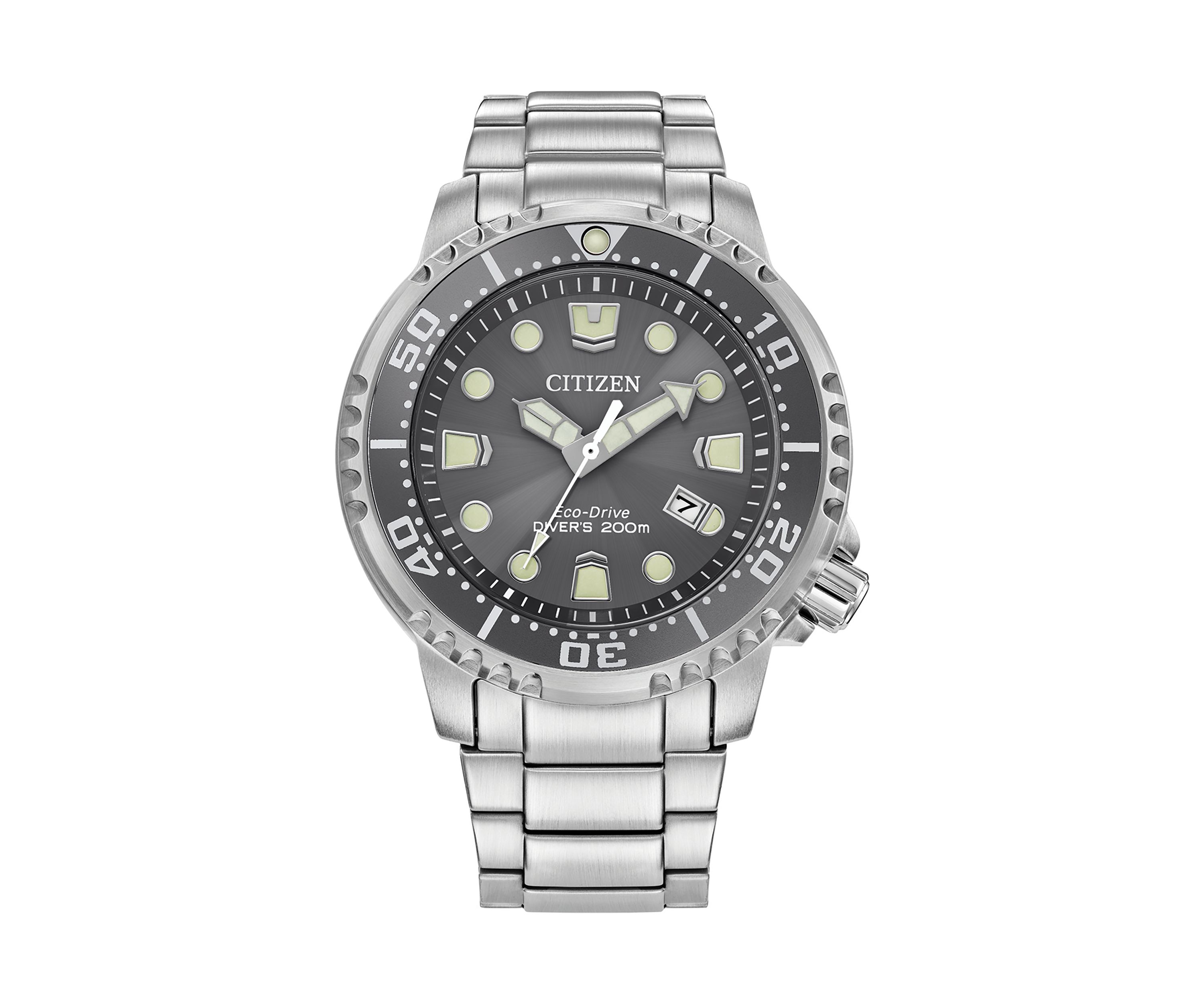 Mens Promaster Dive Silver Tone Bracelet Watch - 44 Millimeter