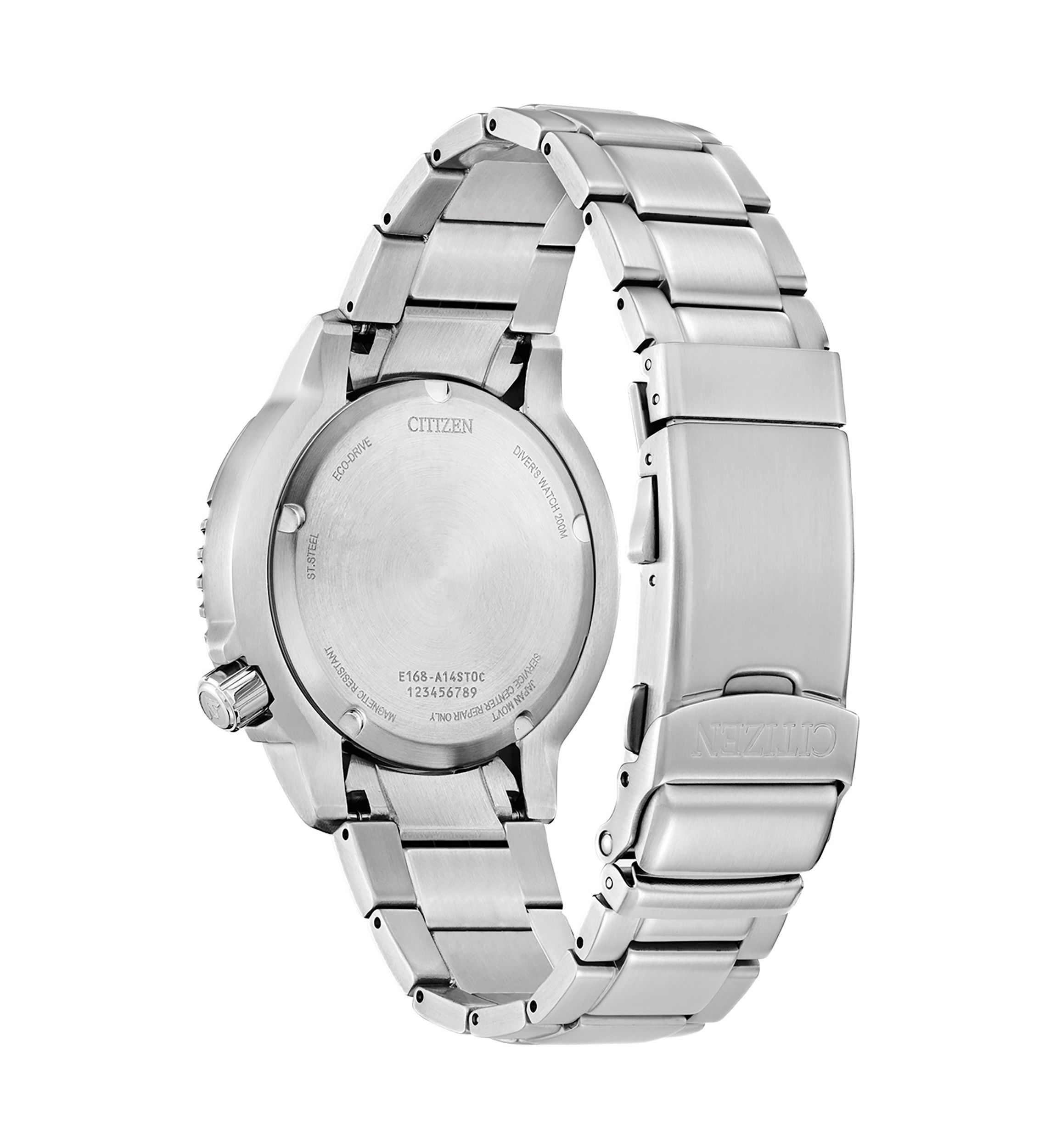 Mens Promaster Dive Silver Tone Bracelet Watch - 44 Millimeter