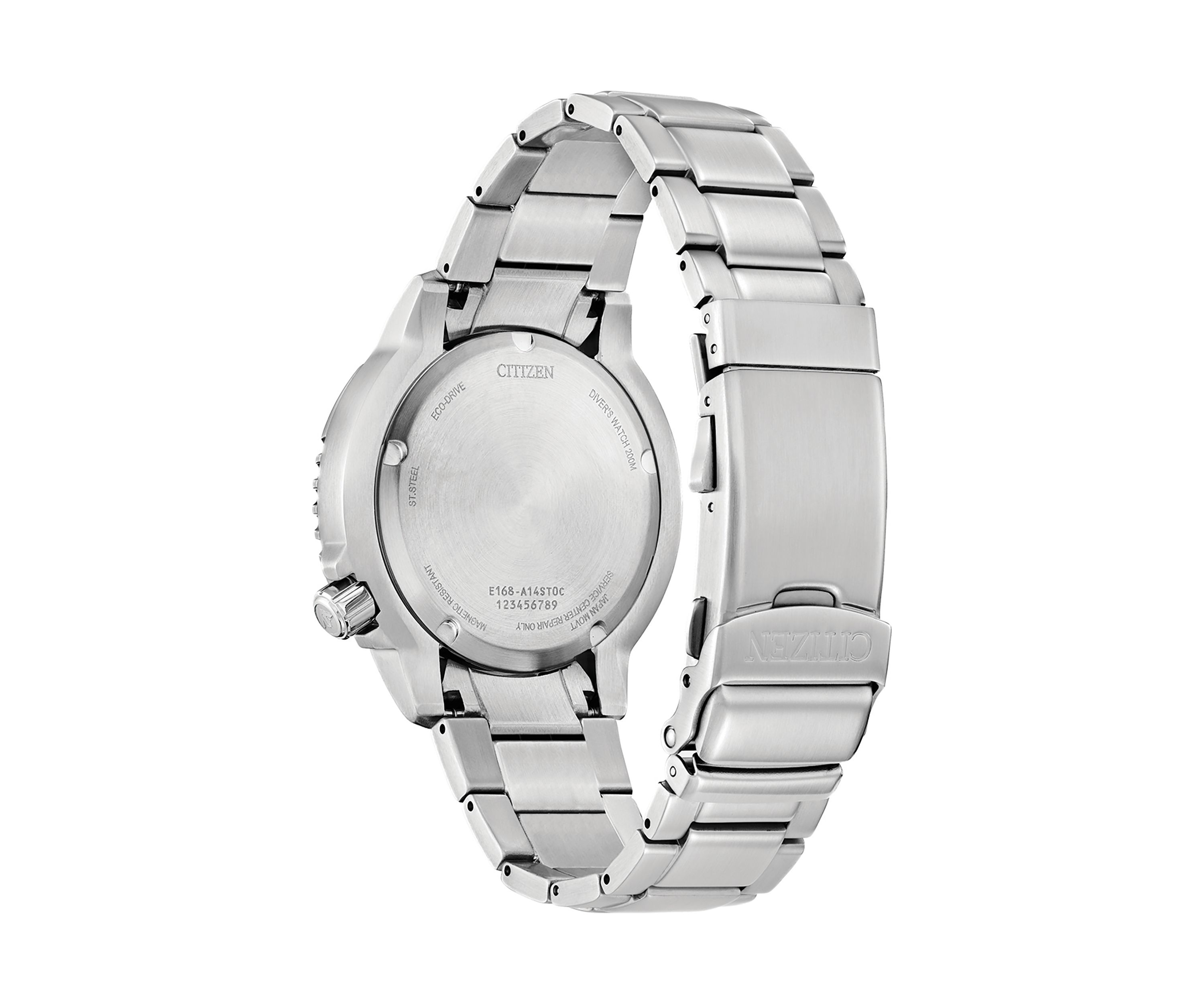 Mens Promaster Dive Silver Tone Bracelet Watch - 44 Millimeter