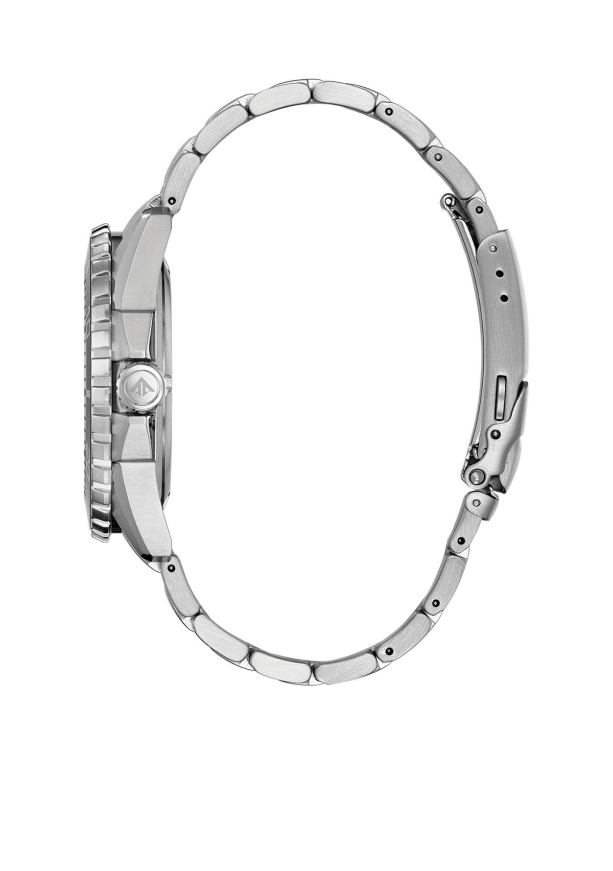 Mens Eco-Drive Stainless Steel Dive Watch