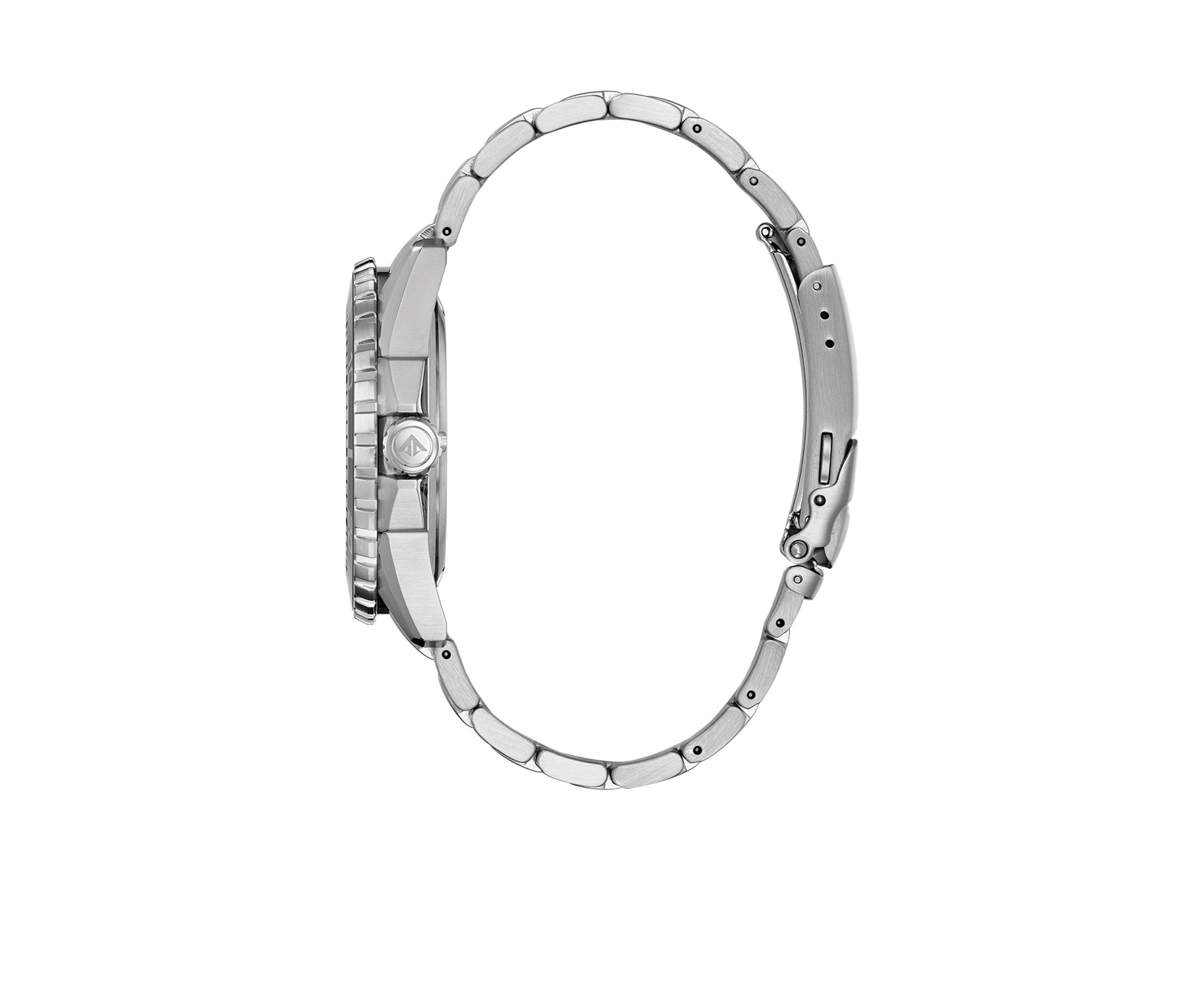 Mens Eco-Drive Stainless Steel Dive Watch