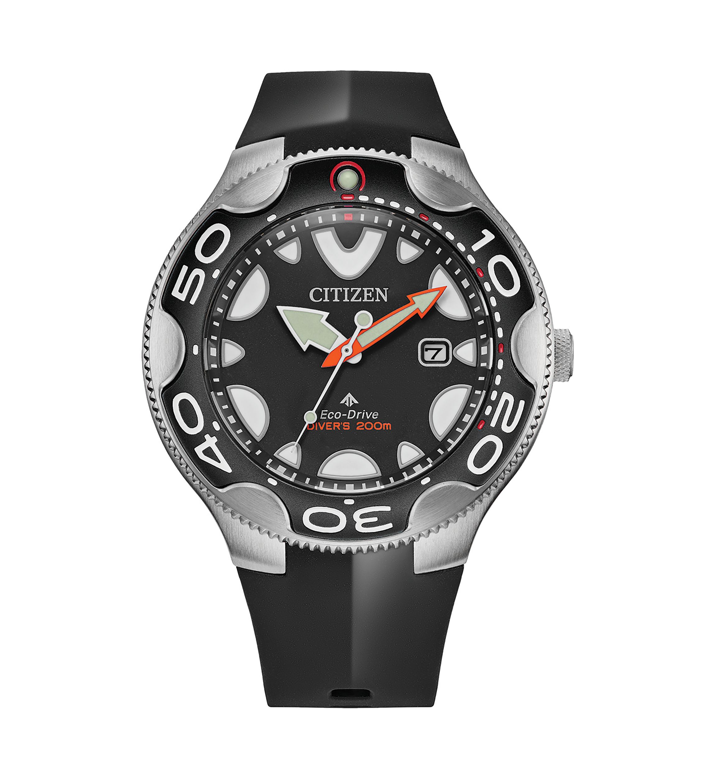 Mens Promaster Orca Dive Black Strap Watch, 46m