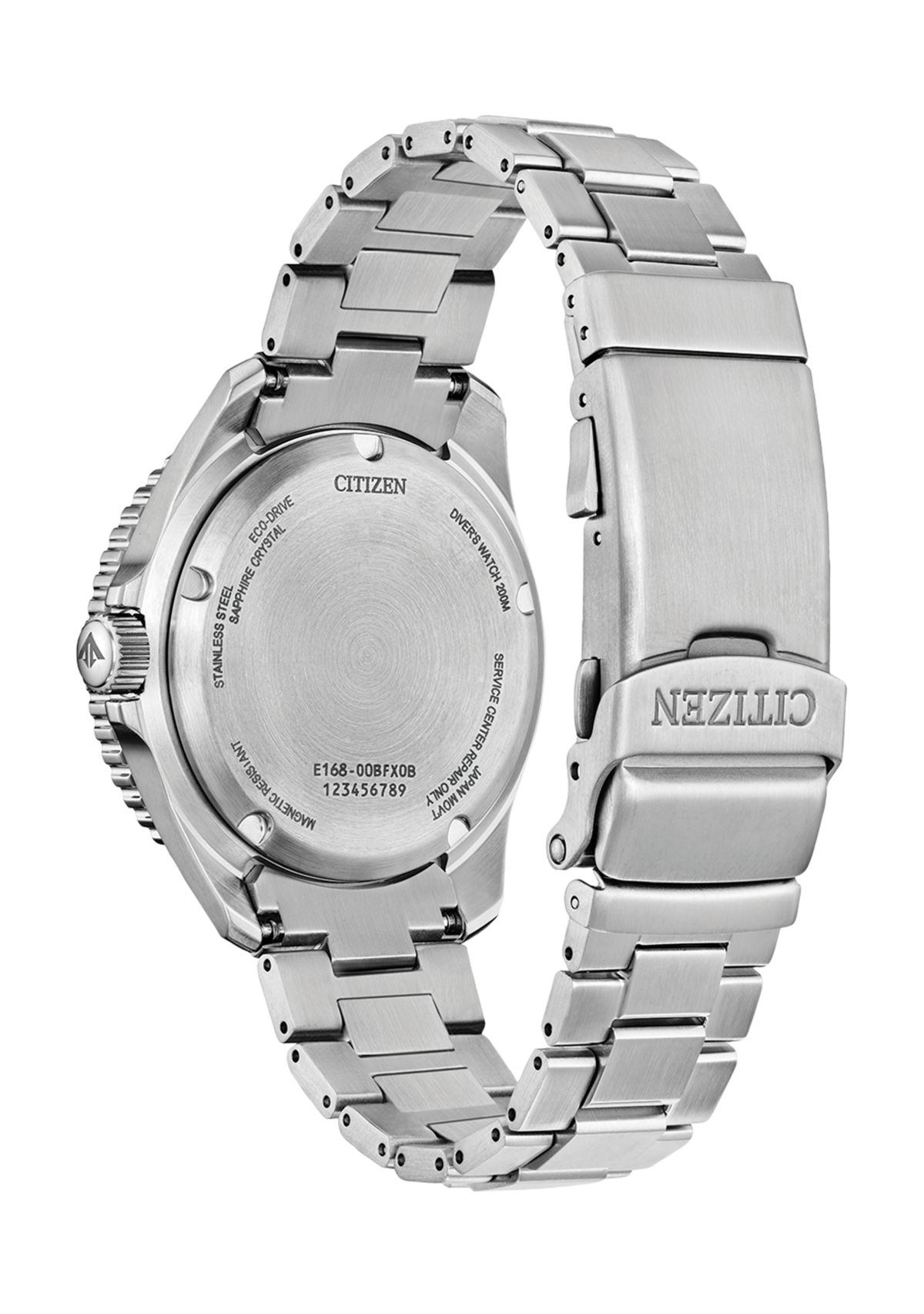 Citizen Mens  Dive 3  Stainless Steel Bracelet Watch 41mm