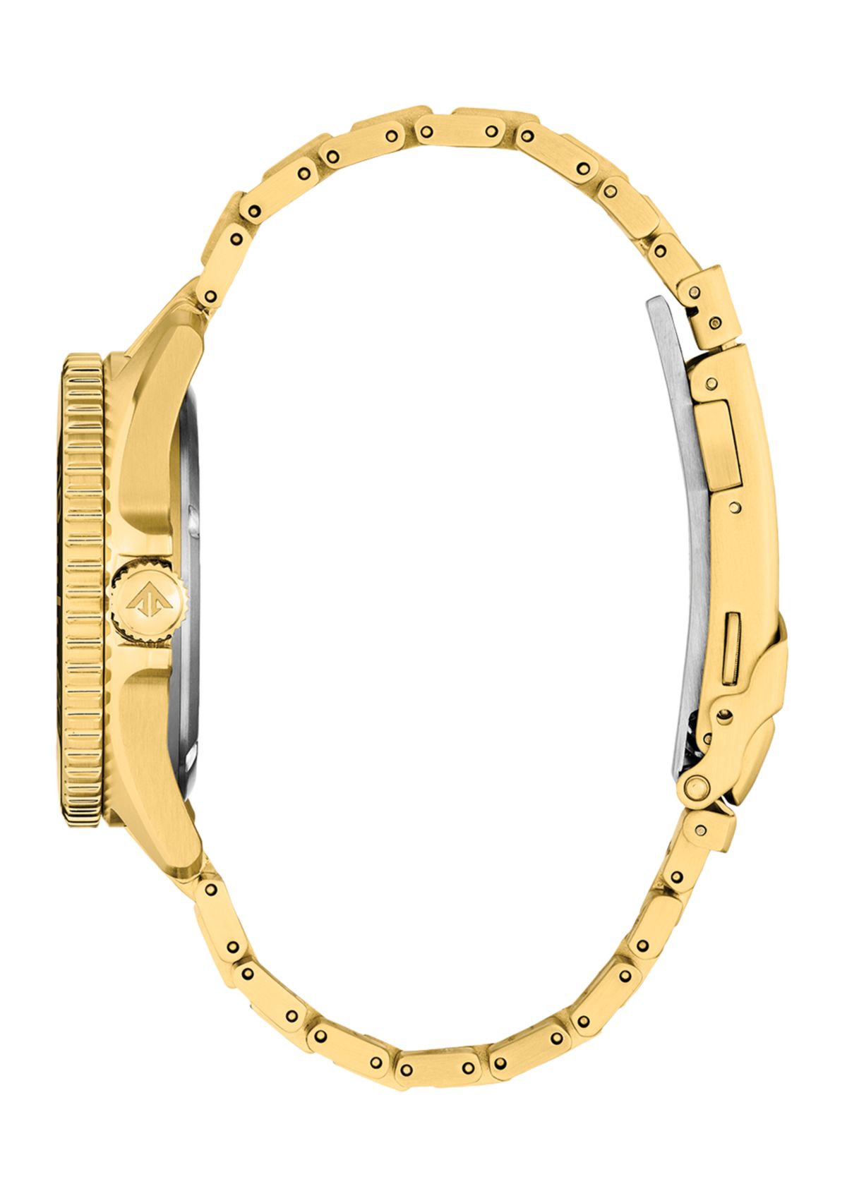 Citizen Mens  Dive 3 Gold-Tone Stainless Steel Bracelet Watch 41mm