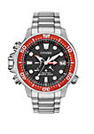 Eco Drive Mens Promaster Aqualand Stainless Steel Bracelet Watch