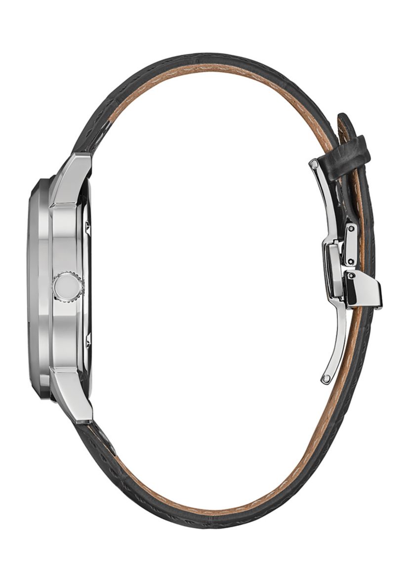 Mens Classic Eco Rolan Gray Strap Watch 