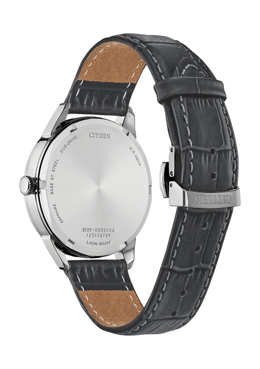 Mens Classic Eco Rolan Gray Strap Watch 