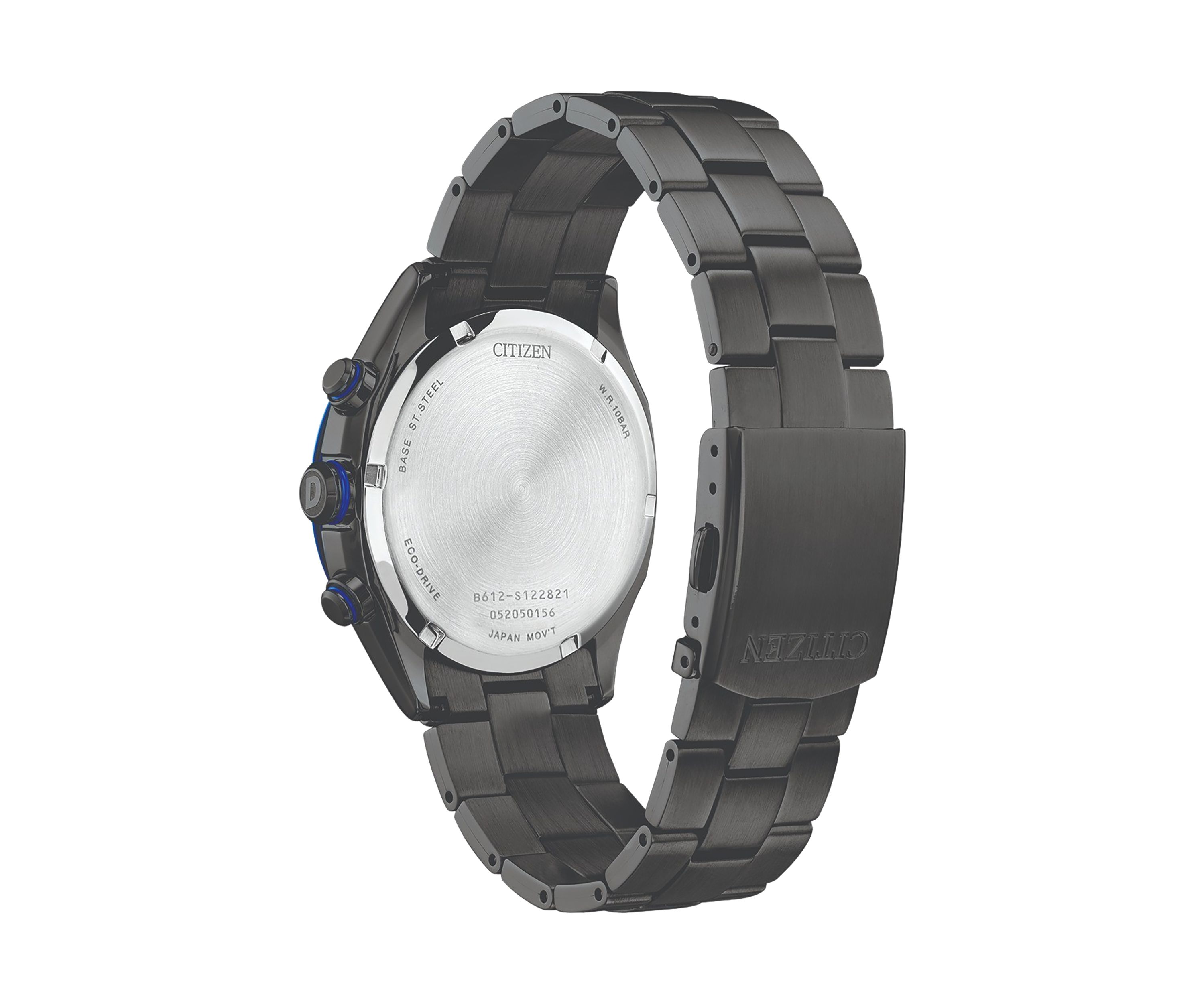 Black Stainless Steel Drive Watch