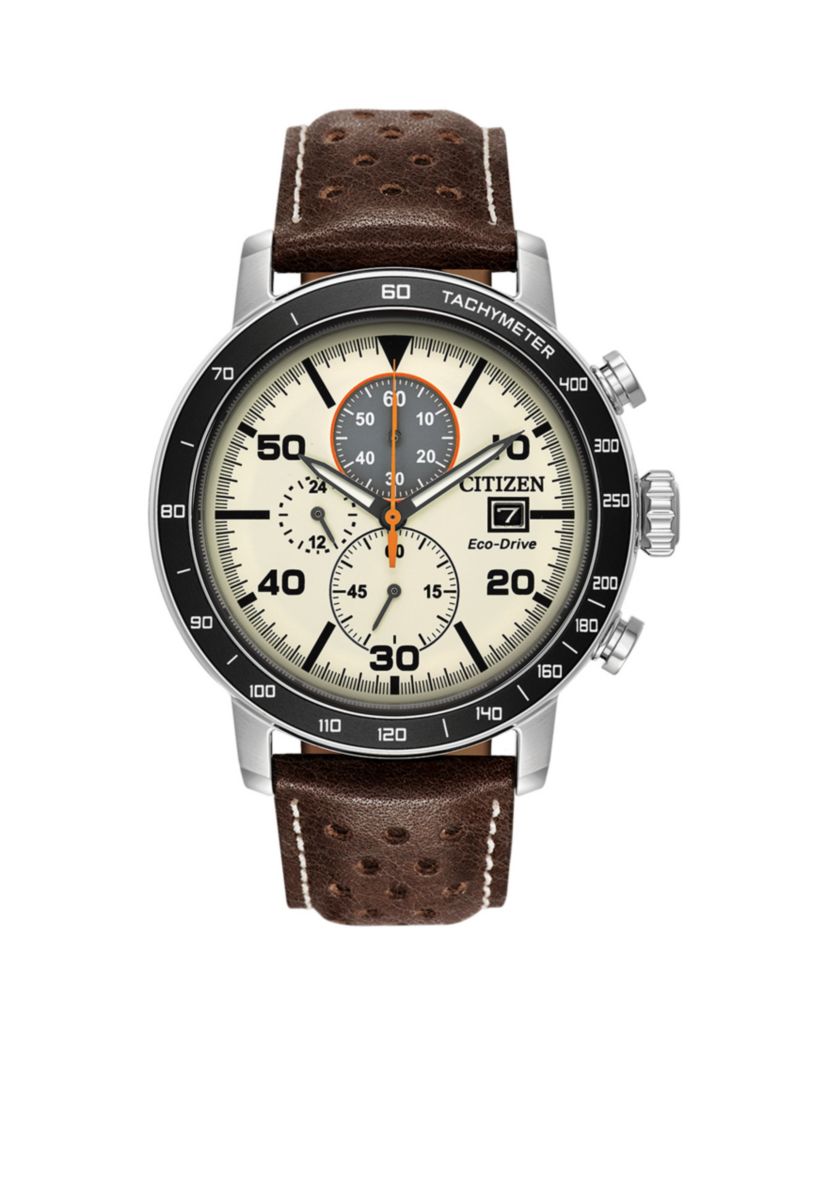 Mens Eco-Drive Brycen Chronograph Watch
