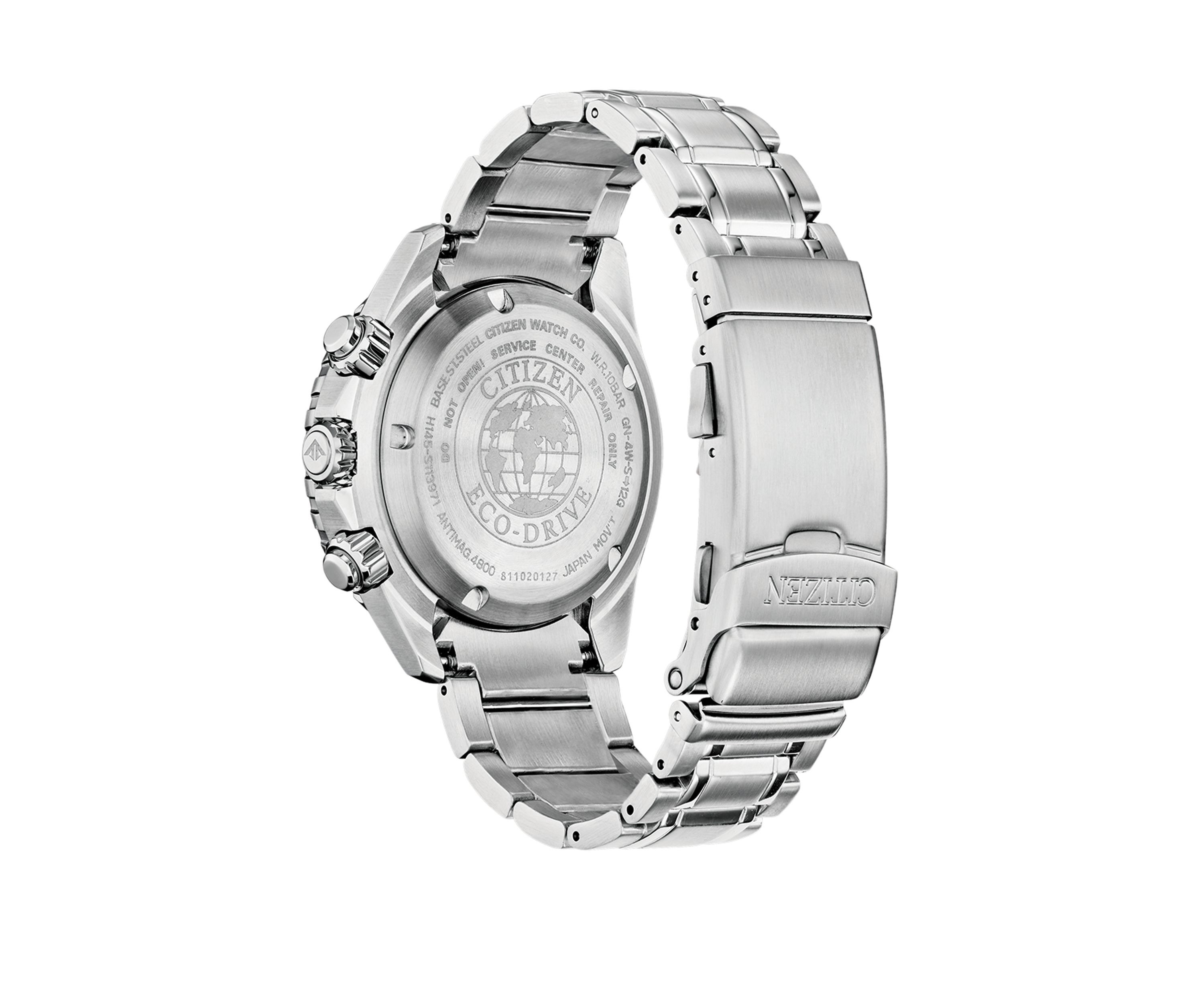 Mens Eco Drive Promaster Diver Silver Tone Bracelet Watch