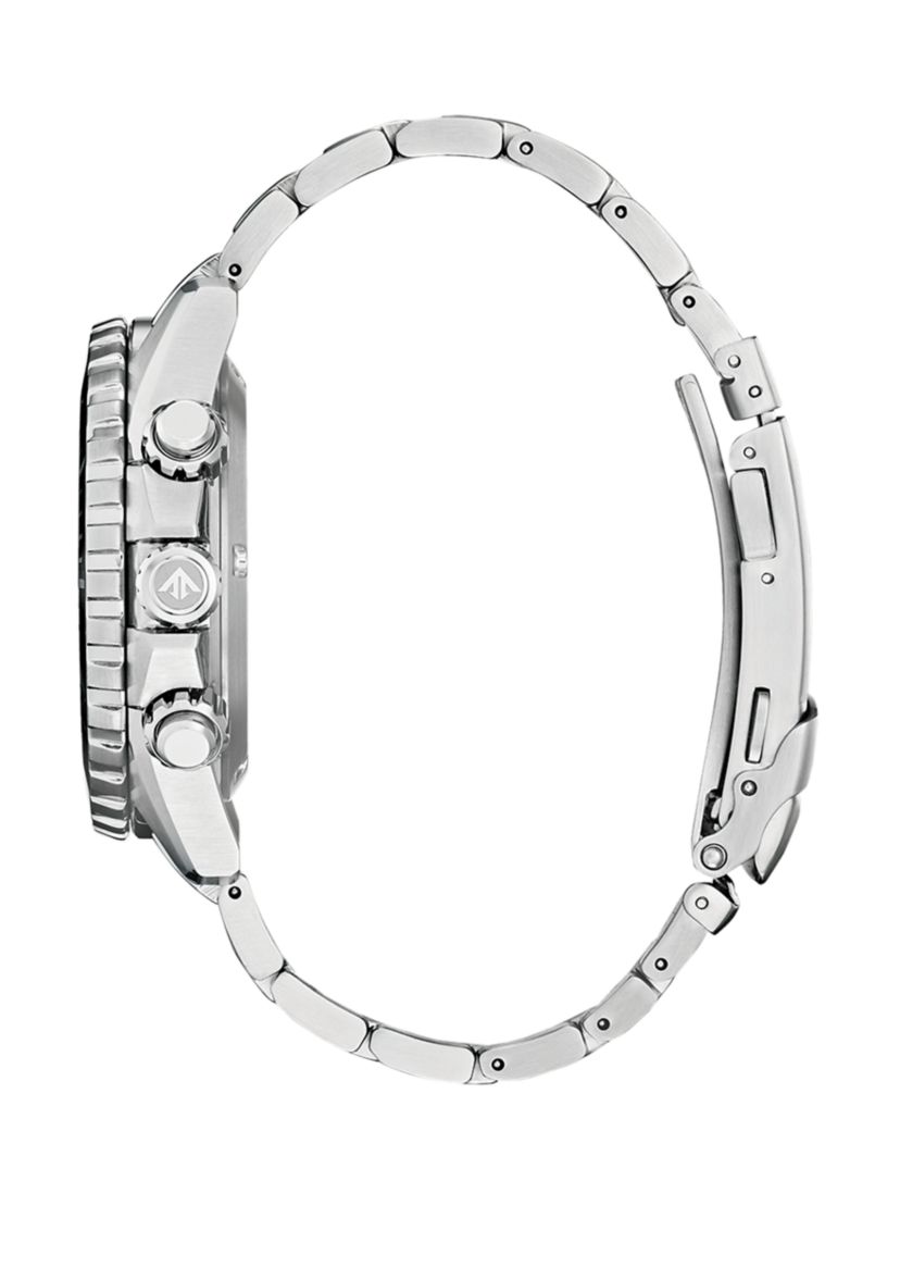 Mens Eco Drive Promaster Diver Silver Tone Bracelet Watch