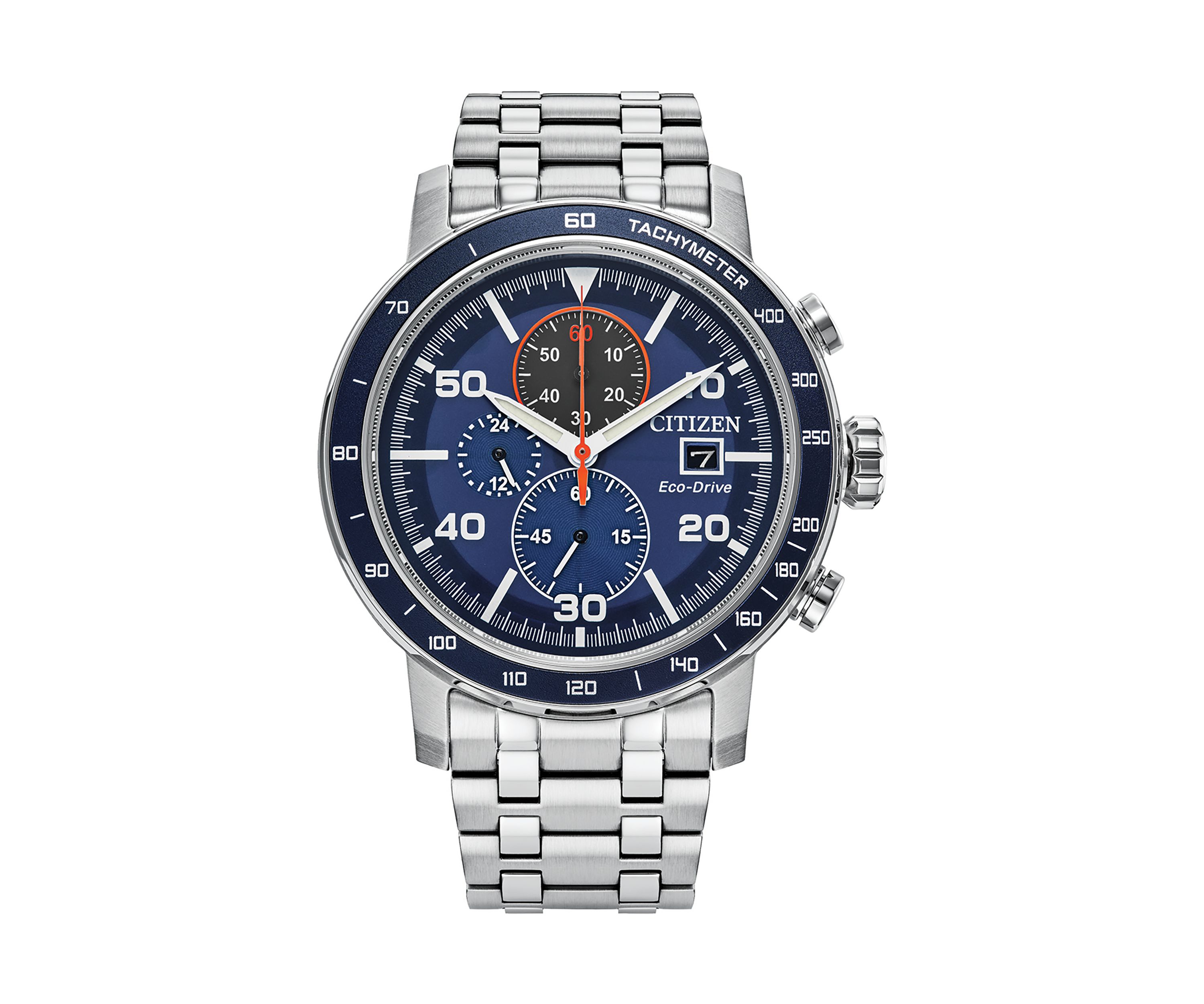 Mens Weekender Brycen Silver Tone Bracelet Watch - 44 Millimeter