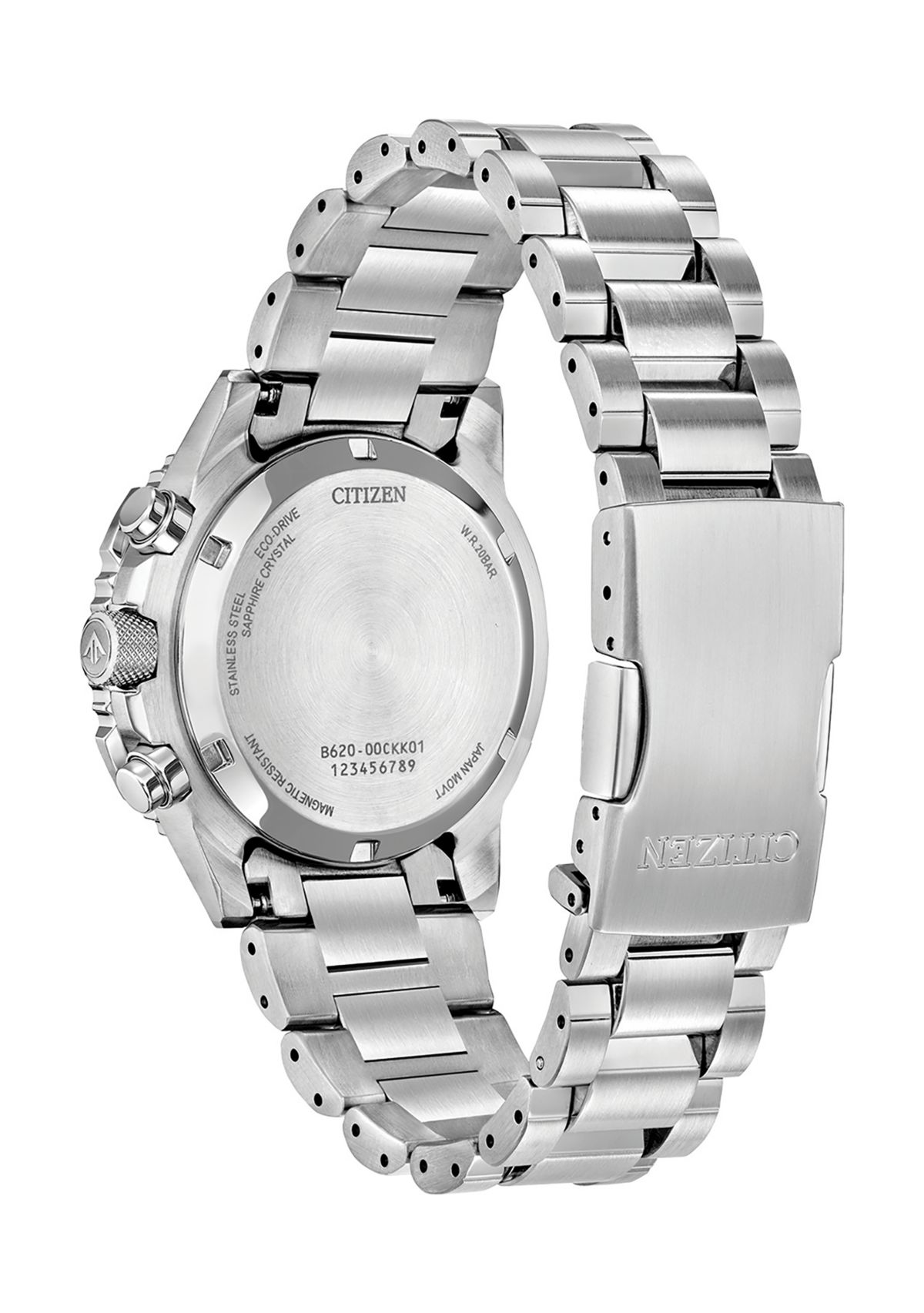 Mens Promaster Navihawk Silver-Tone Bracelet Watch, 40mm