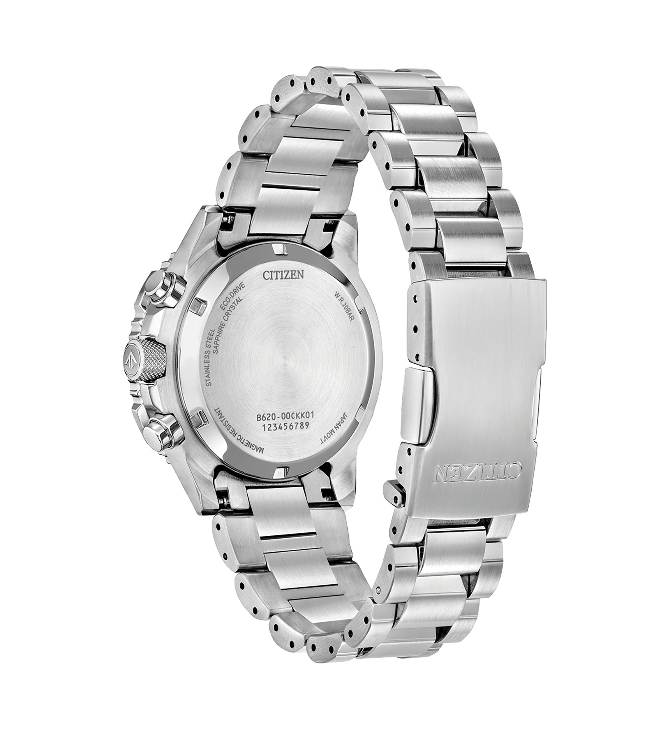 Mens Promaster Navihawk Silver-Tone Bracelet Watch, 40mm