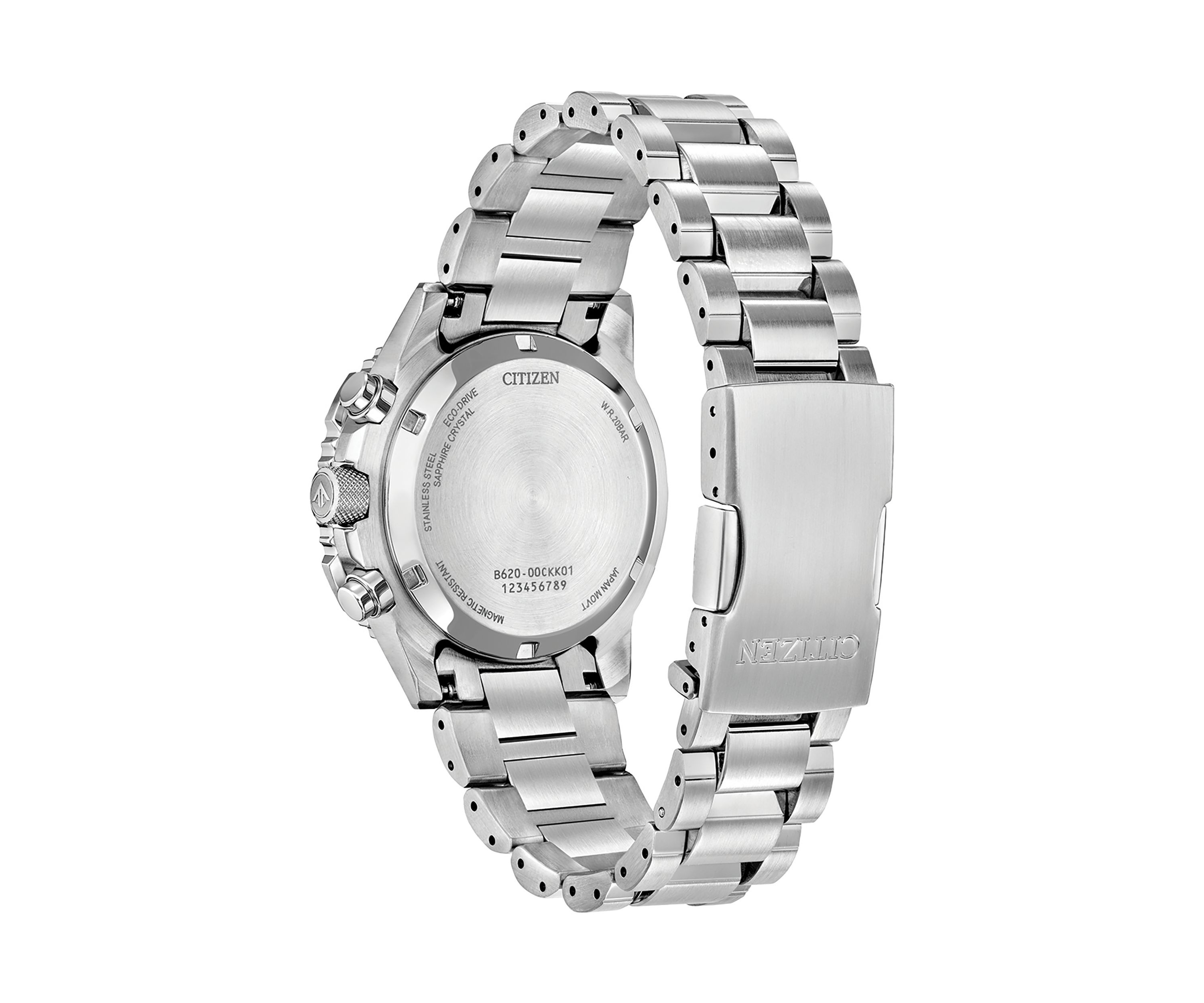 Mens Promaster Navihawk Silver-Tone Bracelet Watch, 40mm
