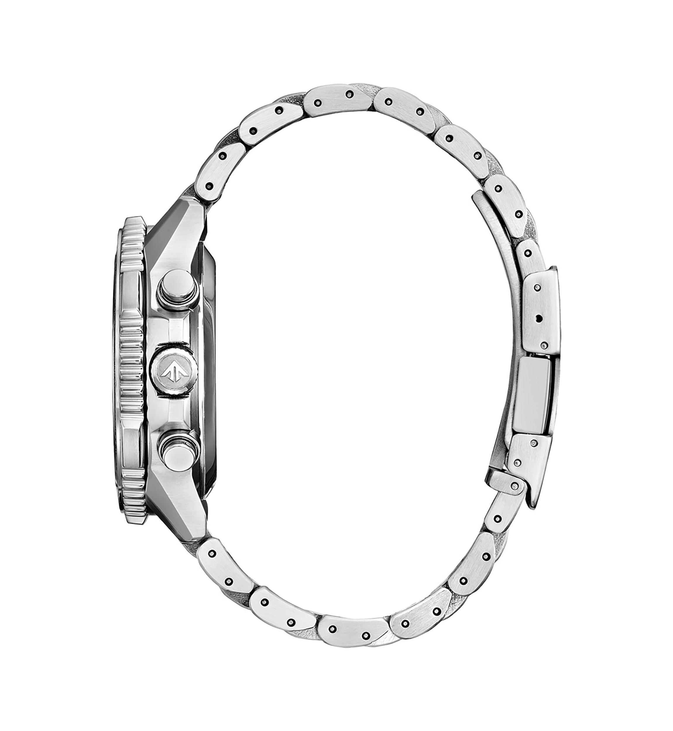 Mens Promaster Navihawk Silver-Tone Bracelet Watch, 40mm