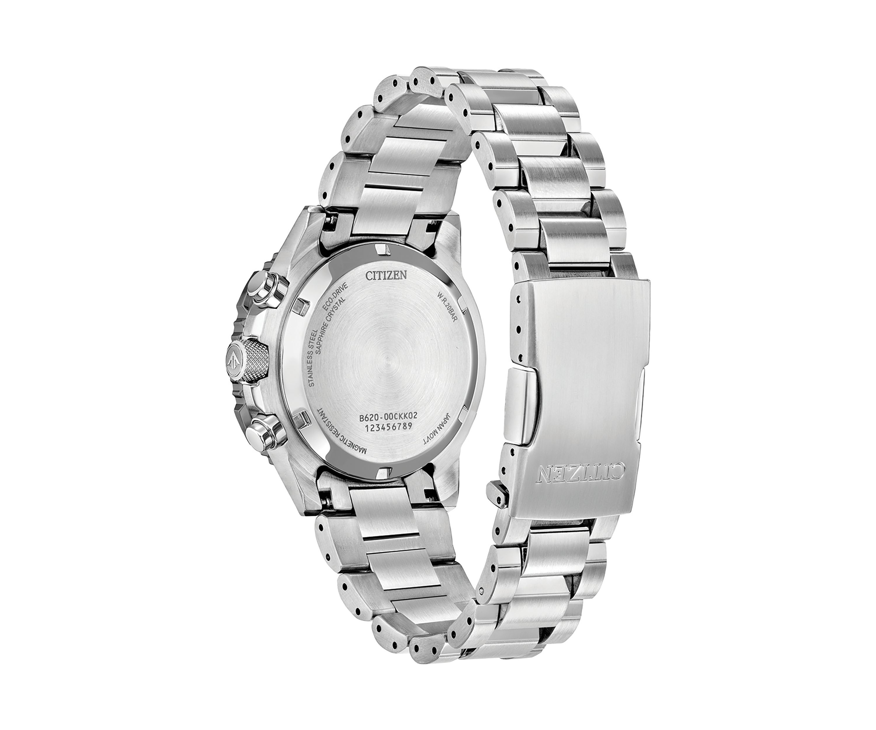 Mens Promaster Navihawk Silver-Tone Bracelet Watch, 40mm