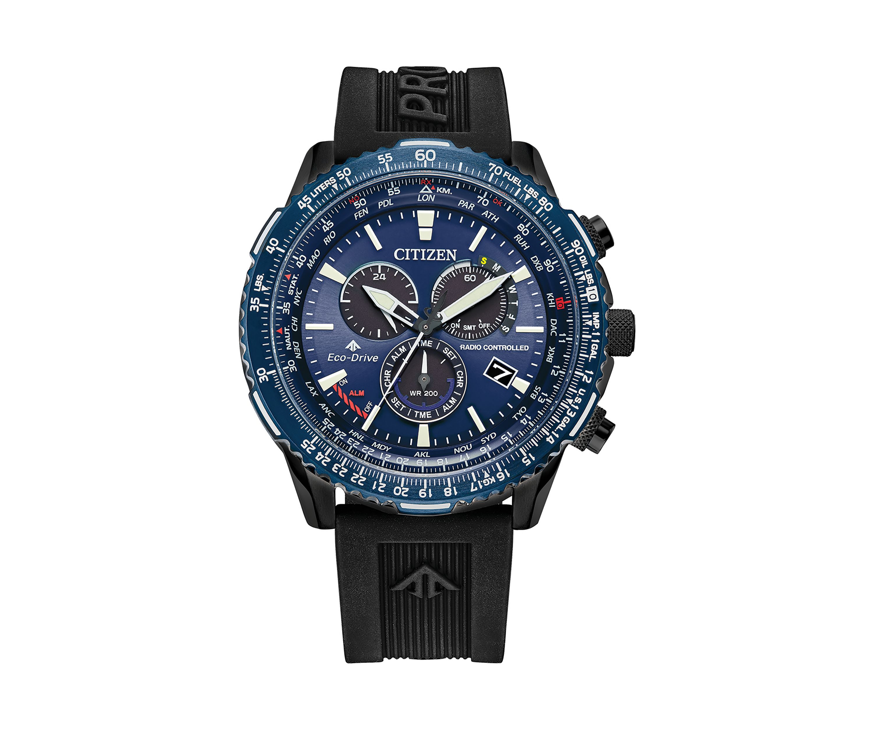 Mens Promaster Air Black Strap Watch 