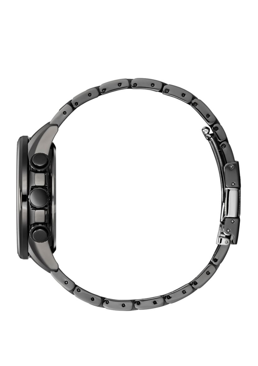 Eco Drive Silver Tone PCAT Bracelet