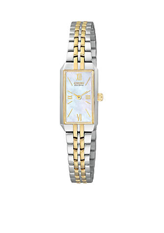 CITIZEN Ladie's Eco Drive Two Tone Watch