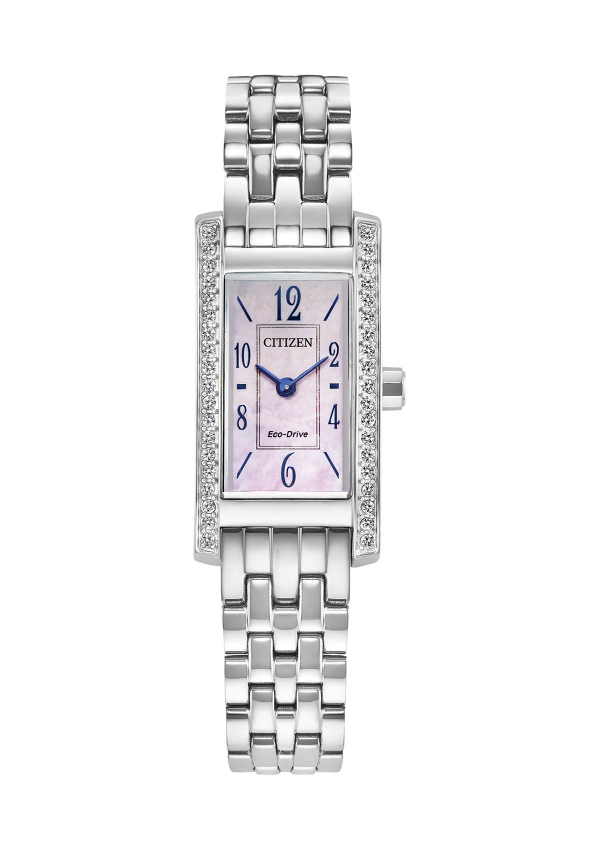 Citizen Womens Classic Eco Classic Eco Silver-Tone Stainless Steel Bracelet Watch 28.3mm