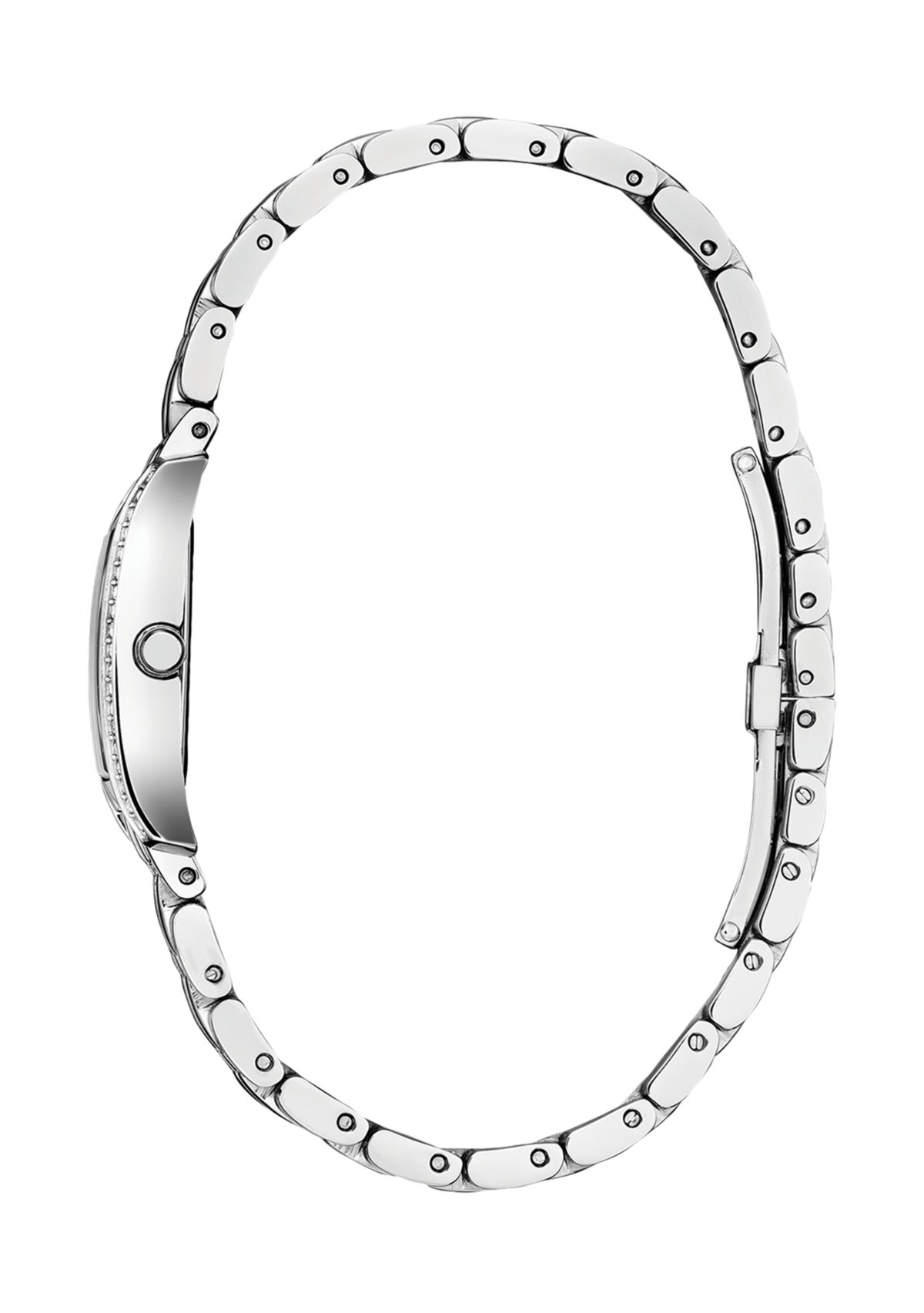 Citizen Womens Classic Eco Classic Eco Silver-Tone Stainless Steel Bracelet Watch 28.3mm