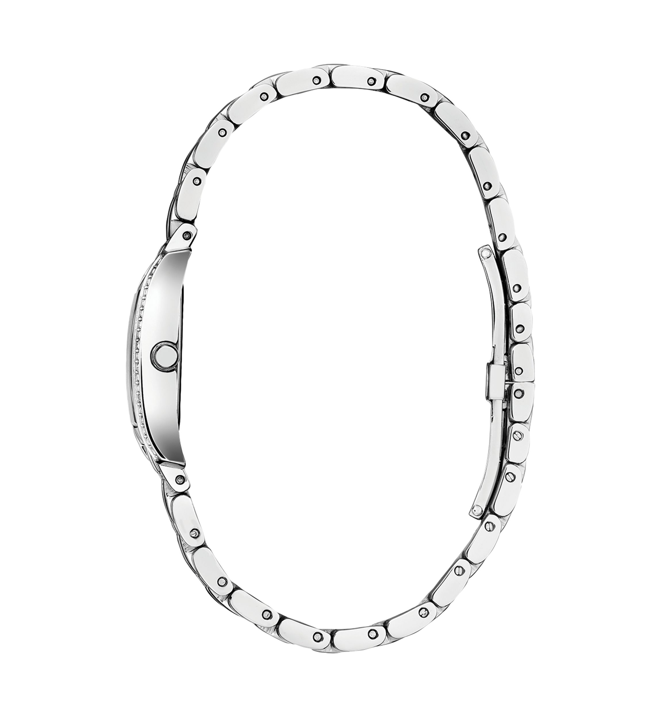 Citizen Womens Classic Eco Classic Eco Silver-Tone Stainless Steel Bracelet Watch 28.3mm