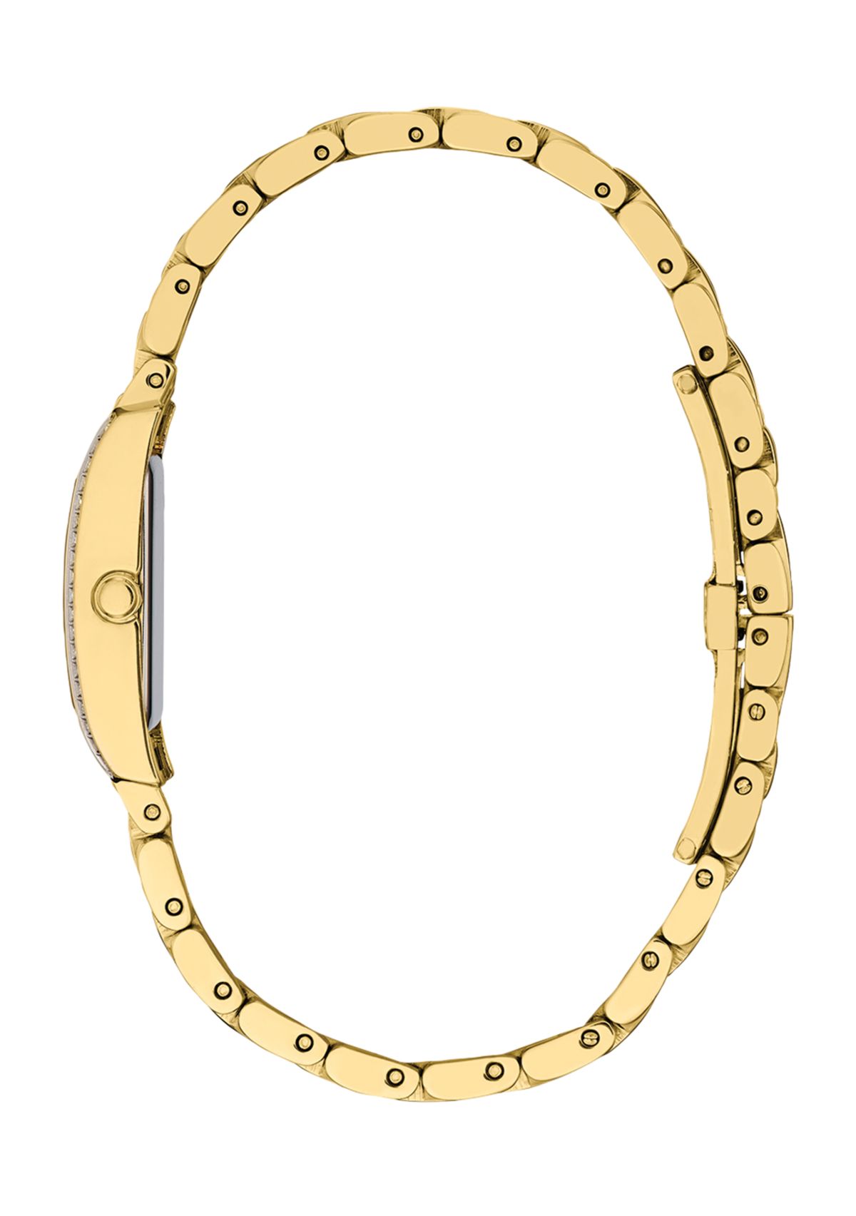 Citizen Womens Classic Eco Classic Eco Gold-Tone Stainless Steel Bracelet Watch 28.3mm