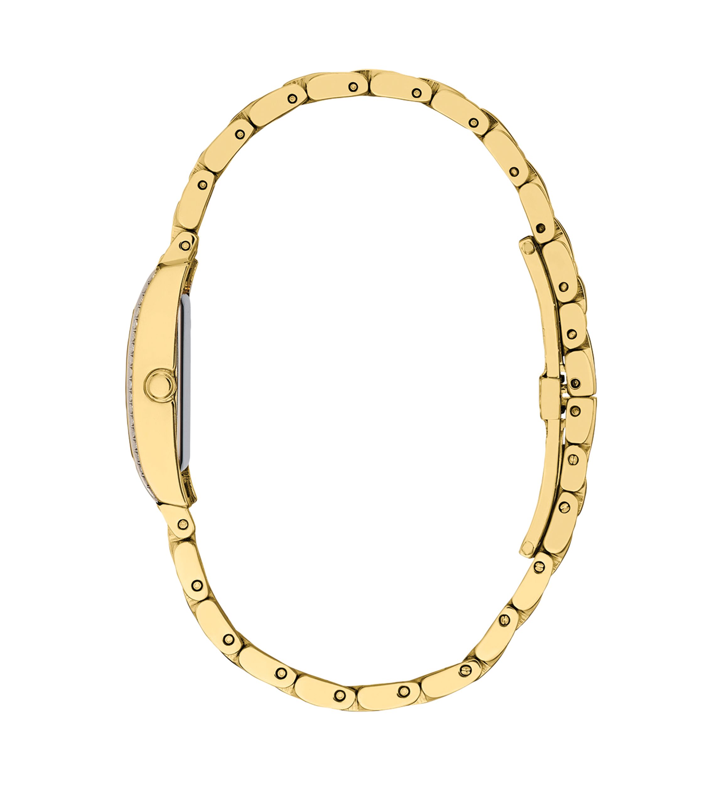 Citizen Womens Classic Eco Classic Eco Gold-Tone Stainless Steel Bracelet Watch 28.3mm