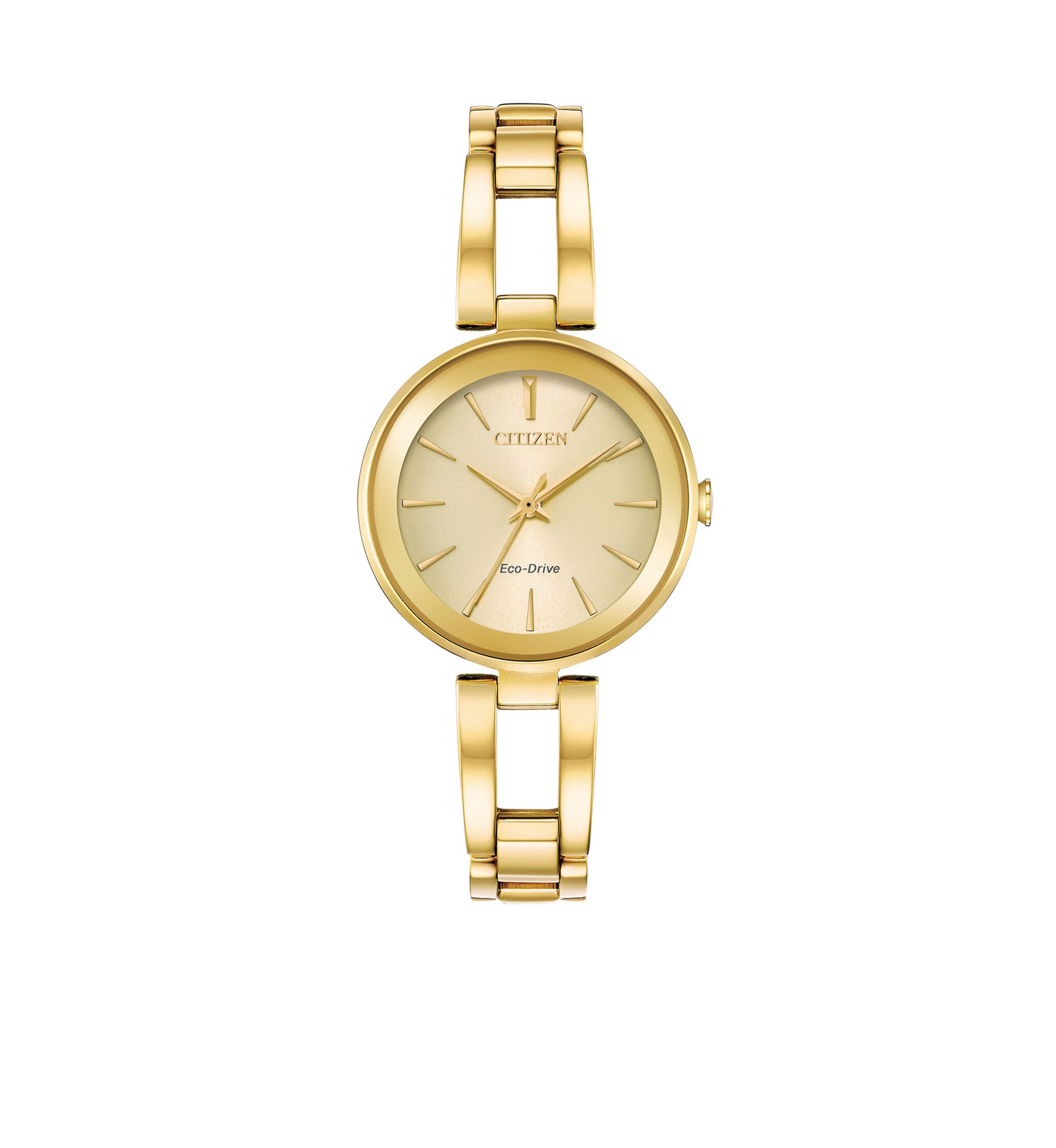 Gold-tone Stainless Steel Watch