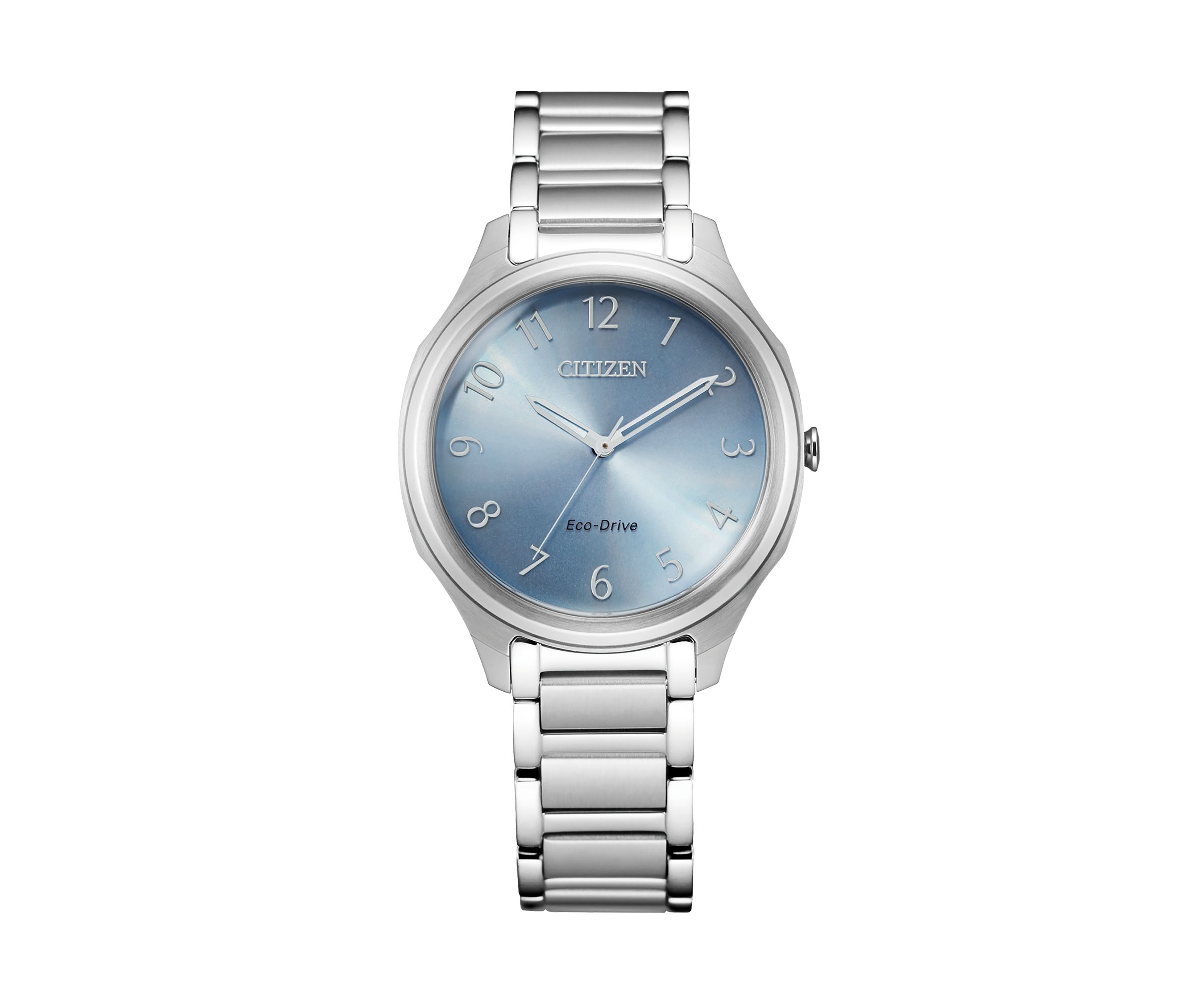 Drive from Citizen Eco-Drive Womens Silver Tone Stainless Steel Bracelet Watch