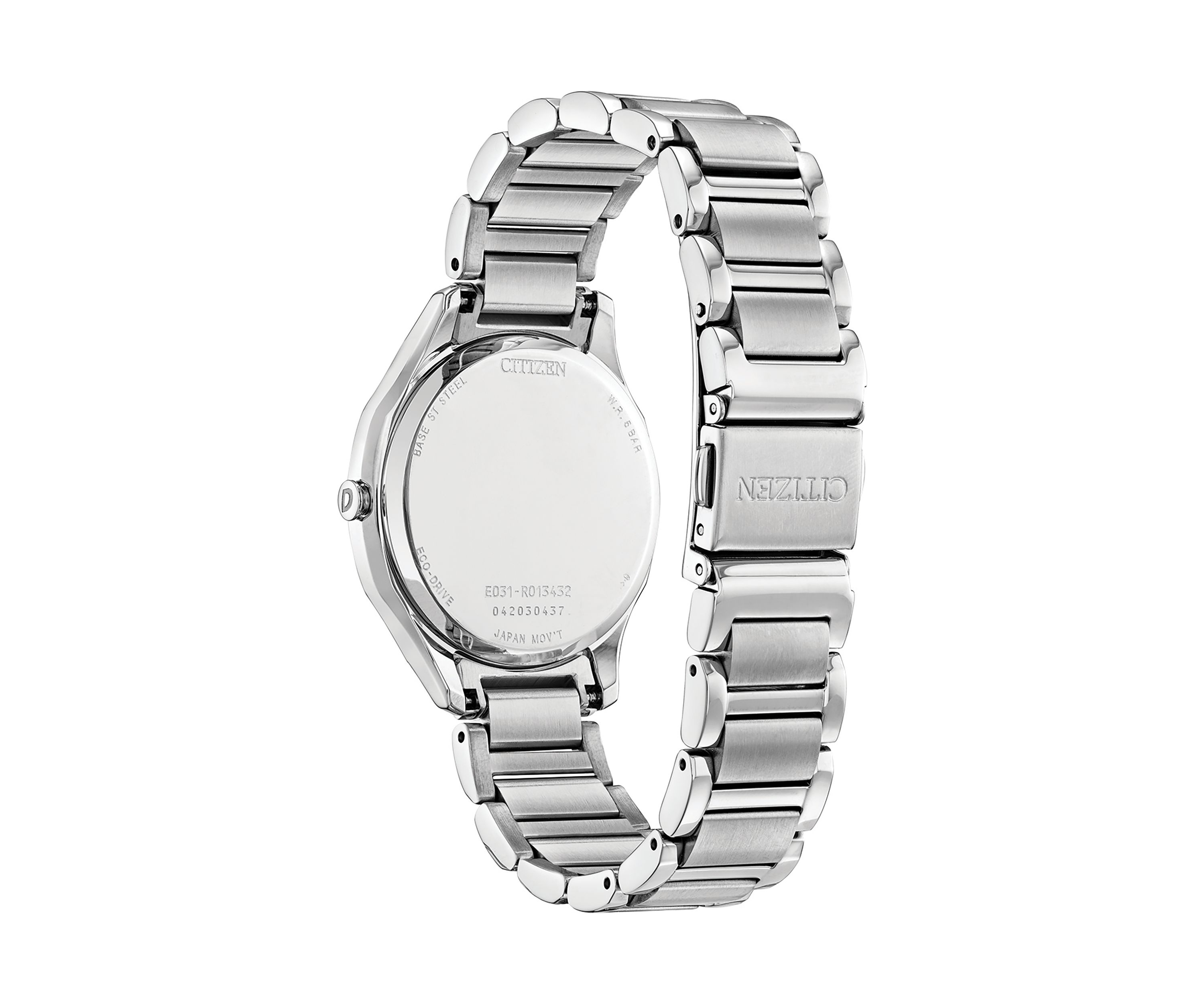 Drive from Citizen Eco-Drive Womens Silver Tone Stainless Steel Bracelet Watch