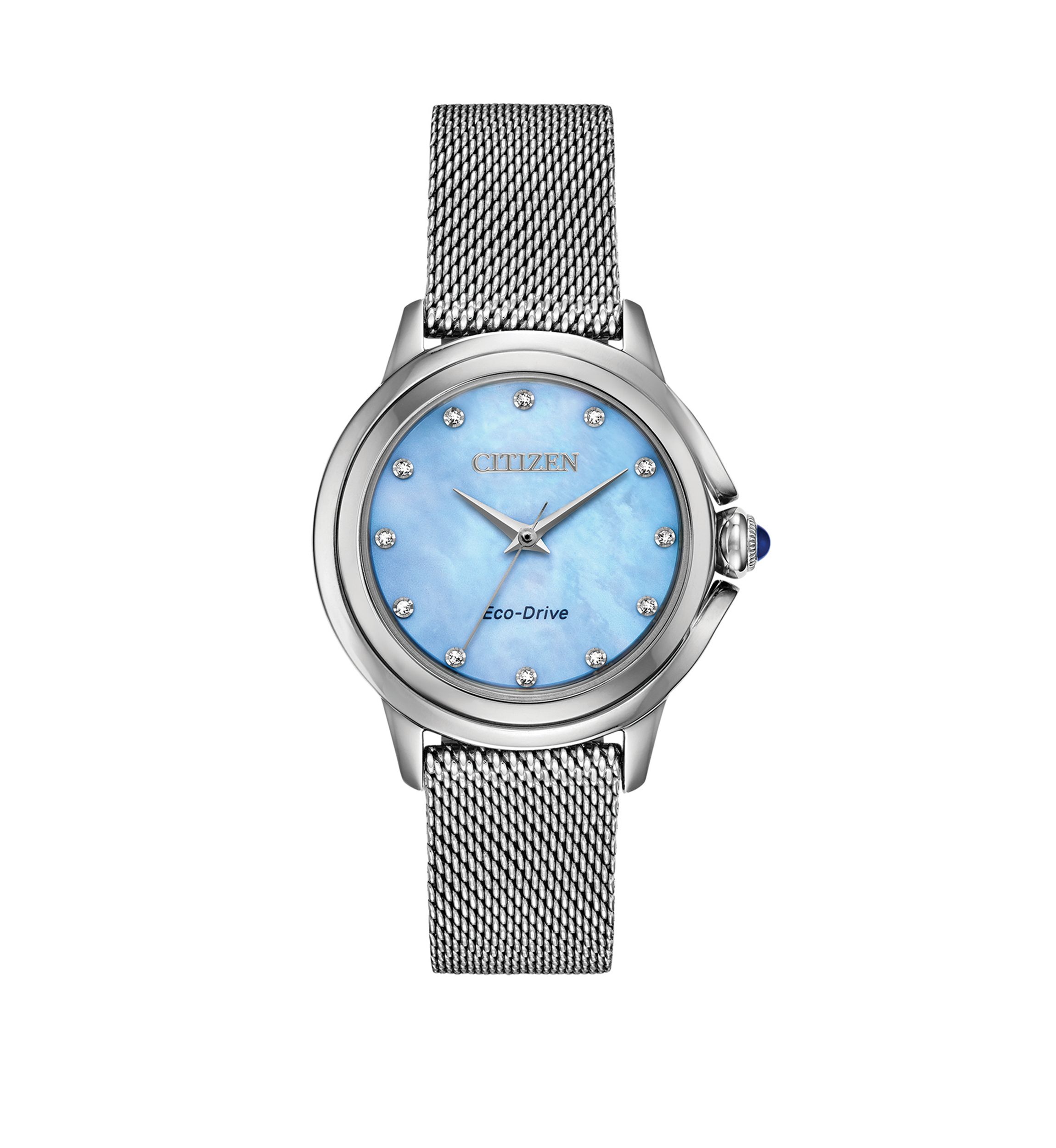 Womens Ceci Silver-Tone Stainless Steel Bracelet Watch