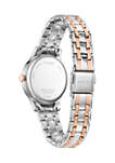 Citizen Eco-Drive Womens Two-tone Stainless Steel Bracelet Watch