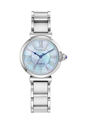 Citizen Women's Dress Classic Silver Tone Stainless Steel Watch