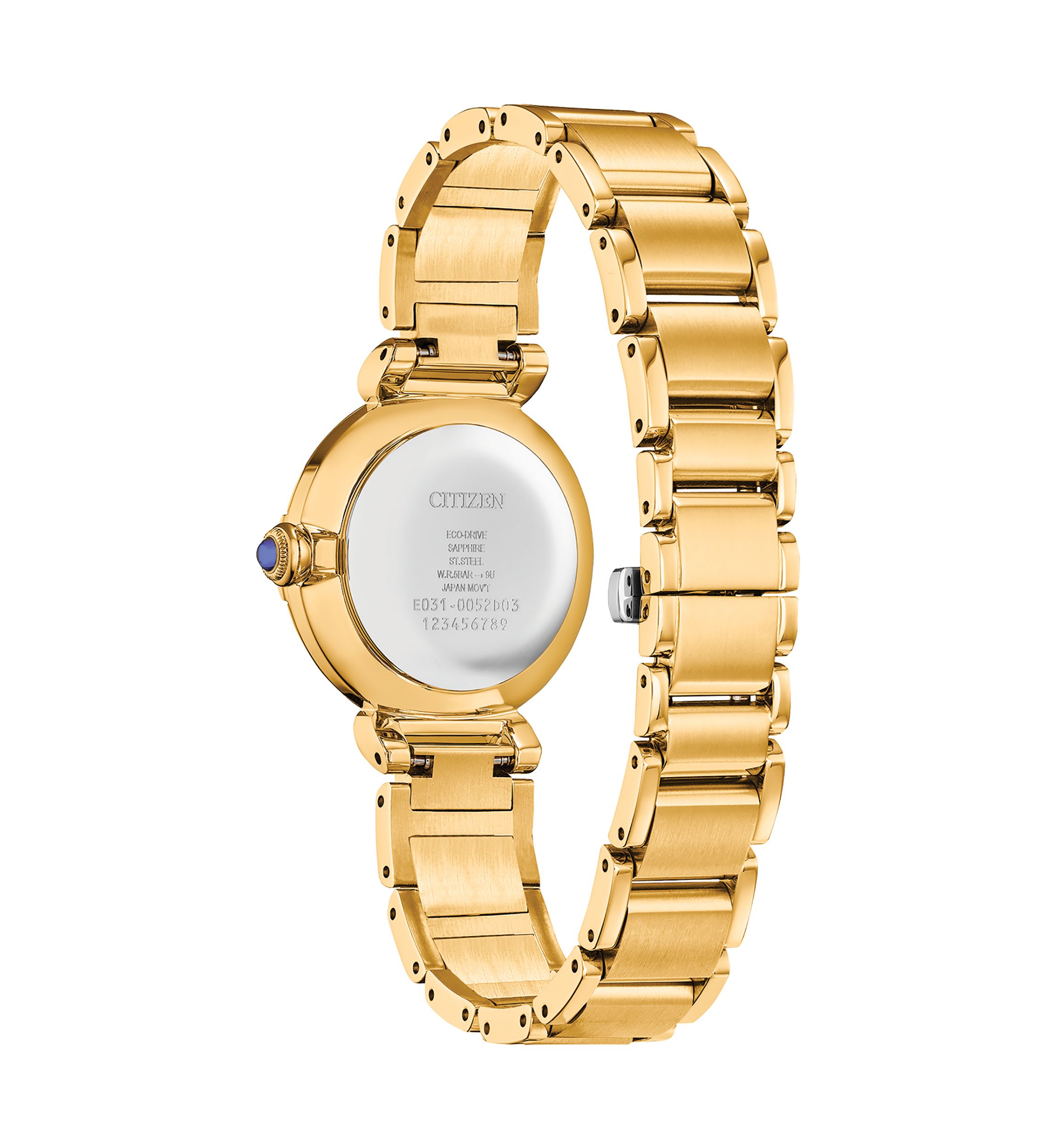 Womens Dress Classic Gold Tone Stainless Steel Watch