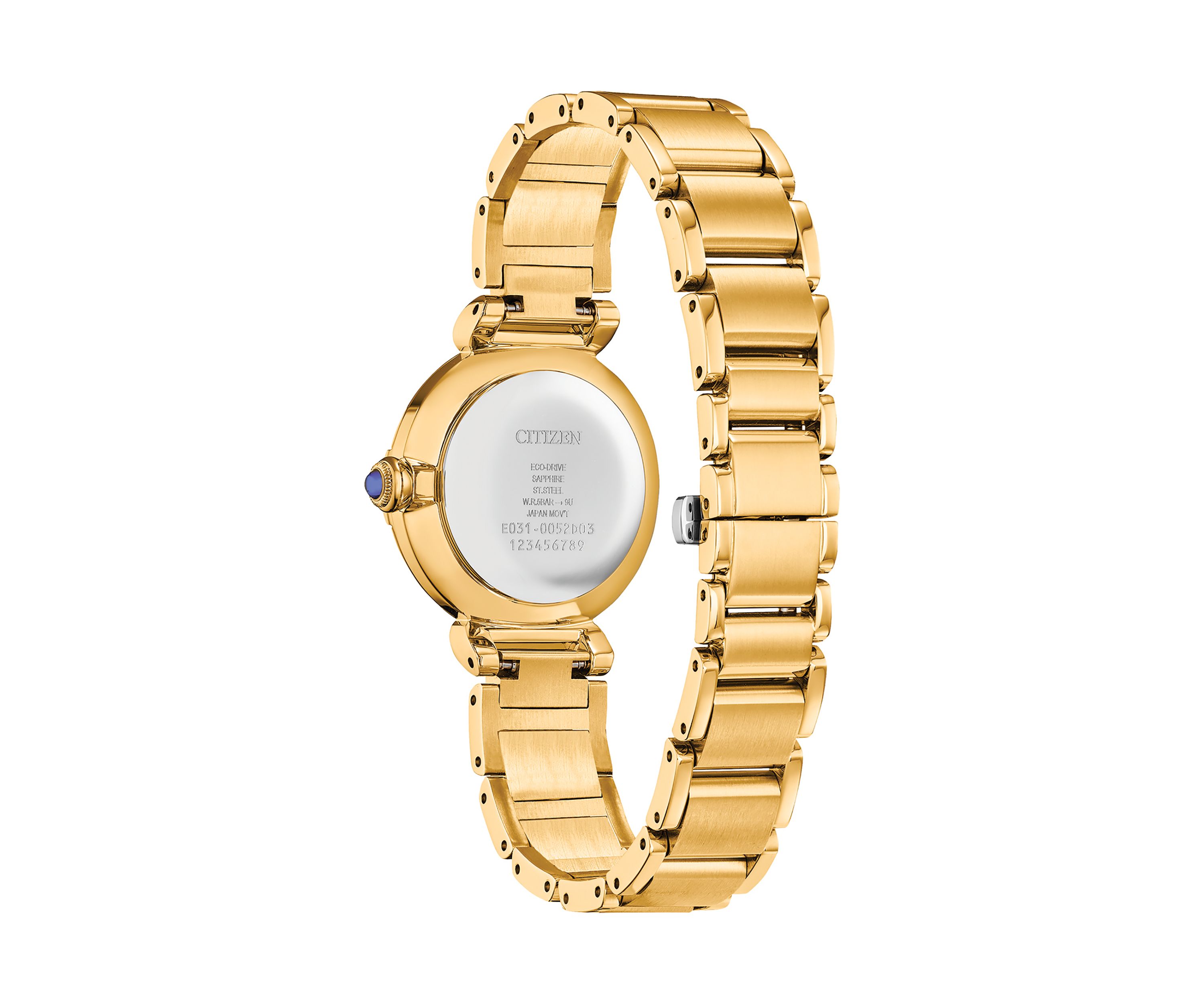 Womens Dress Classic Gold Tone Stainless Steel Watch