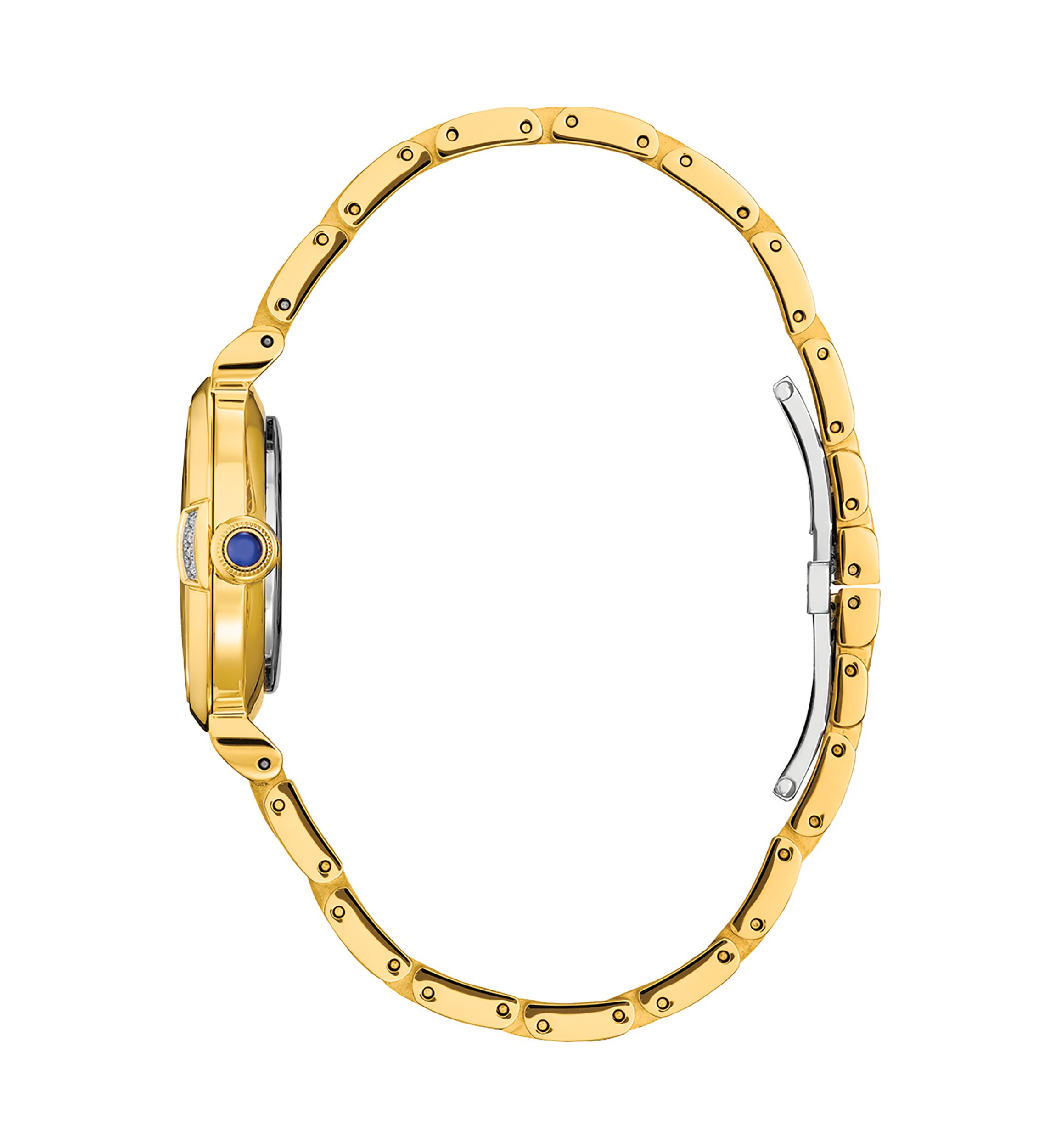 Womens Dress Classic Gold Tone Stainless Steel Watch