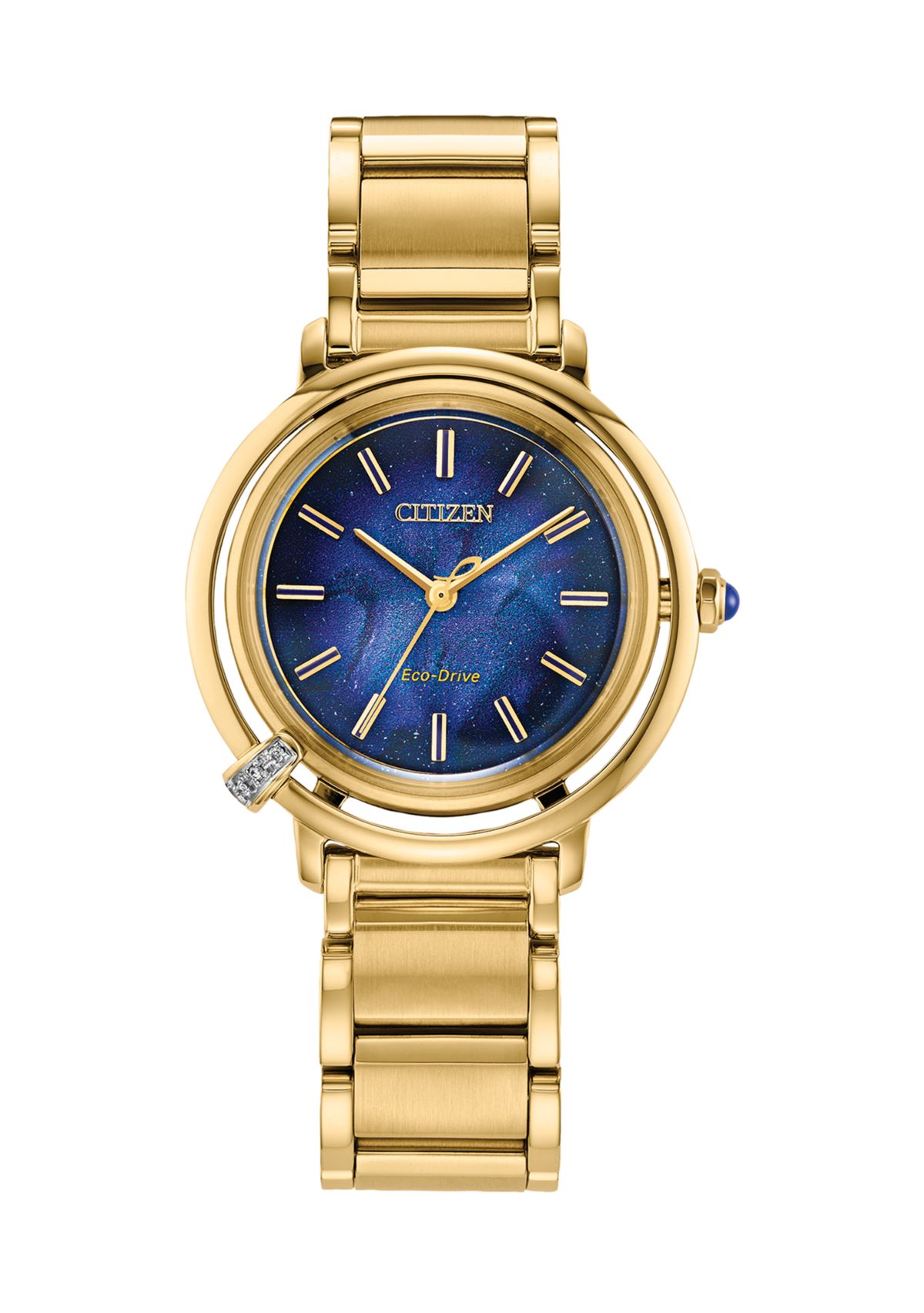Citizen Womens  Arcly Light Gold-Tone Stainless Steel Bracelet Watch 31.2mm
