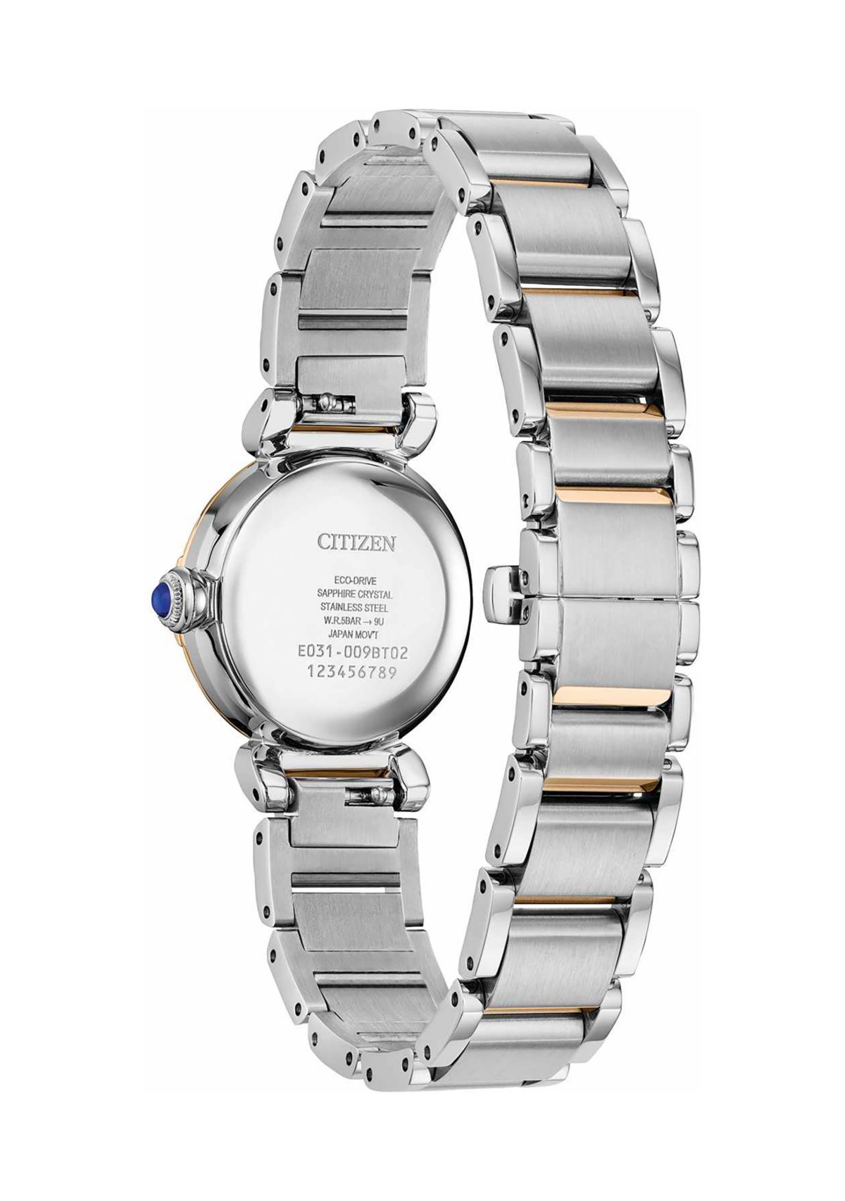 Citizens Ladies Classic Eco Mae Two-Tone Bracelet Watch