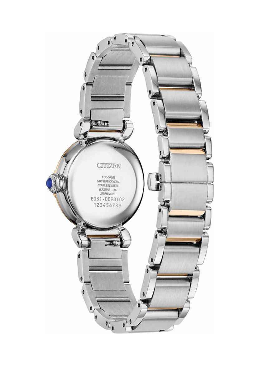 Citizens Ladies Classic Eco Mae Two-Tone Bracelet Watch