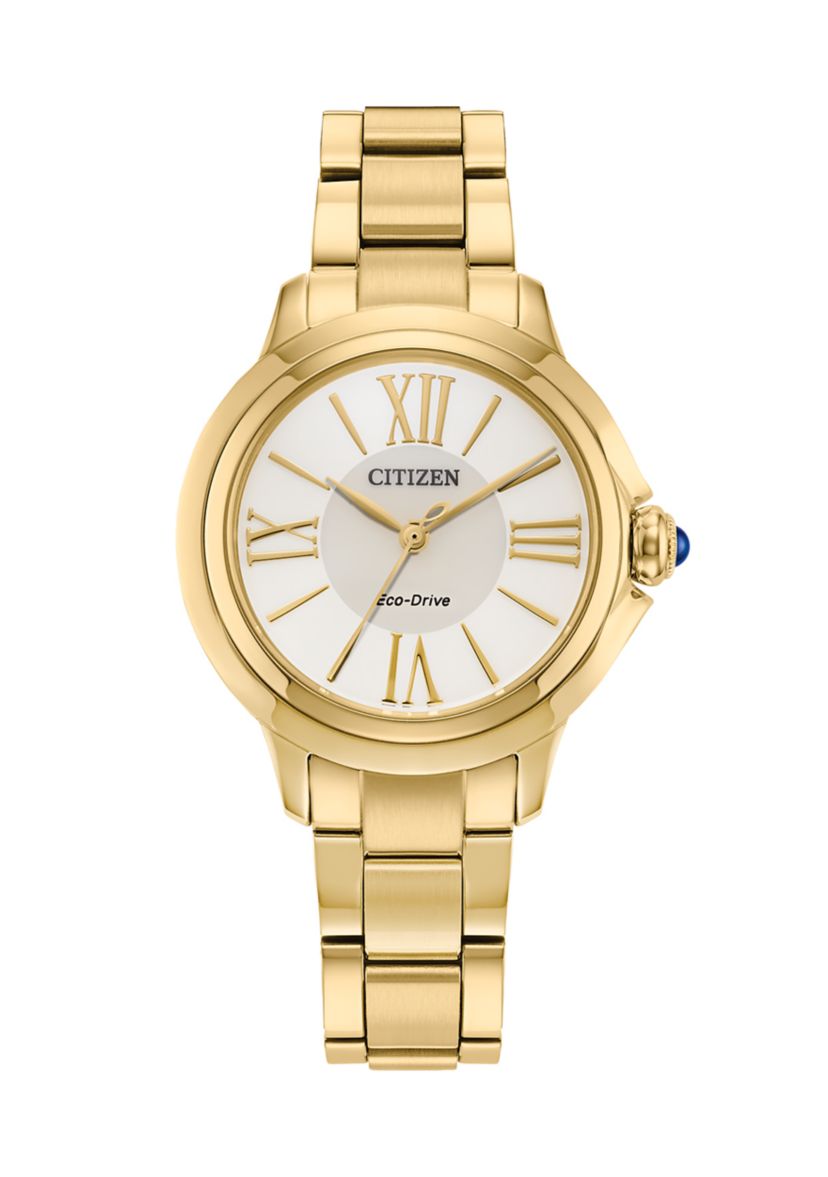 Ladies Classic Ceci - Citizen L Gold-Tone Bracelet Watch. 31.5mm
