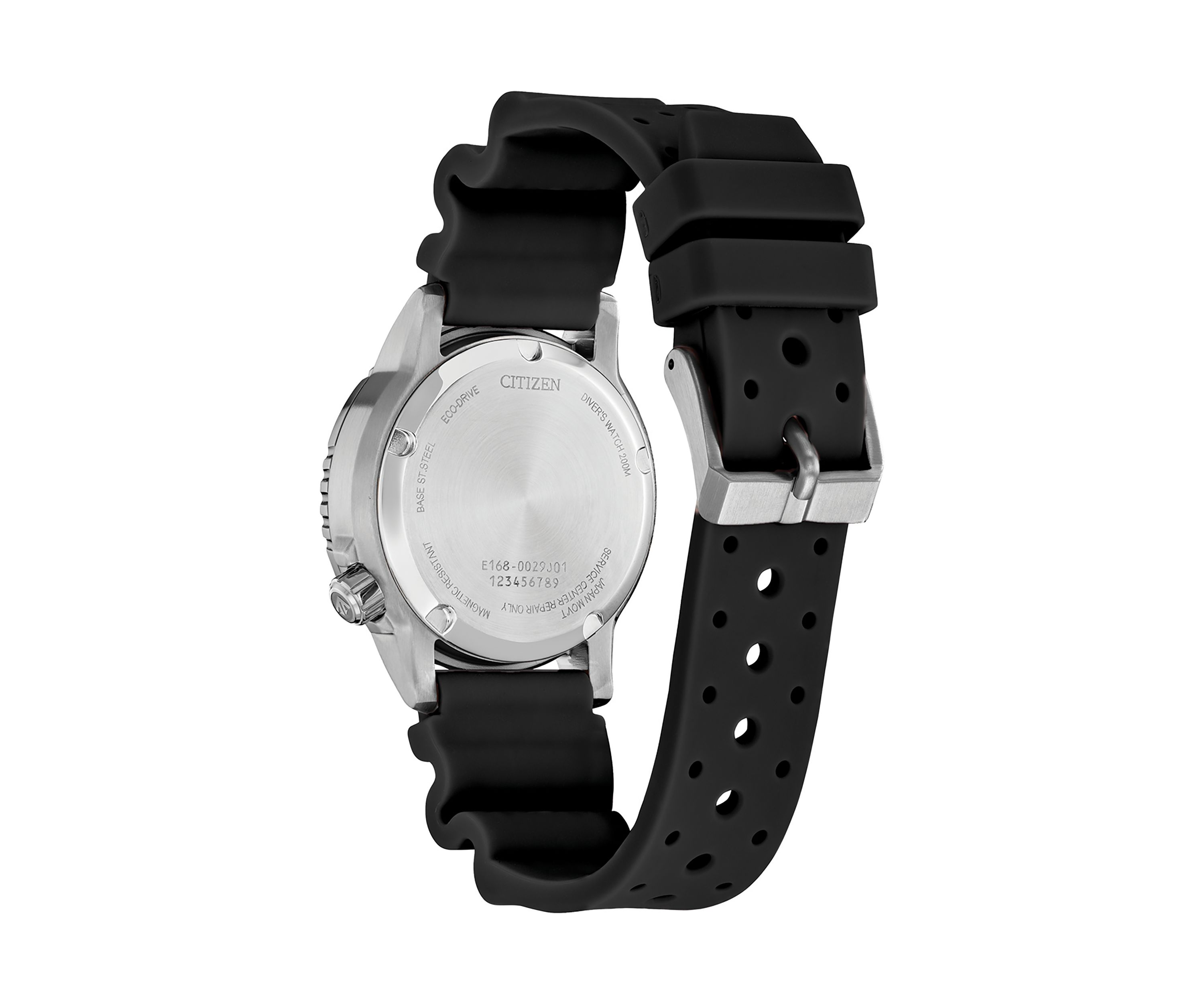 Womens Promaster Dive Black Strap Watch - 36.5 Millimeter