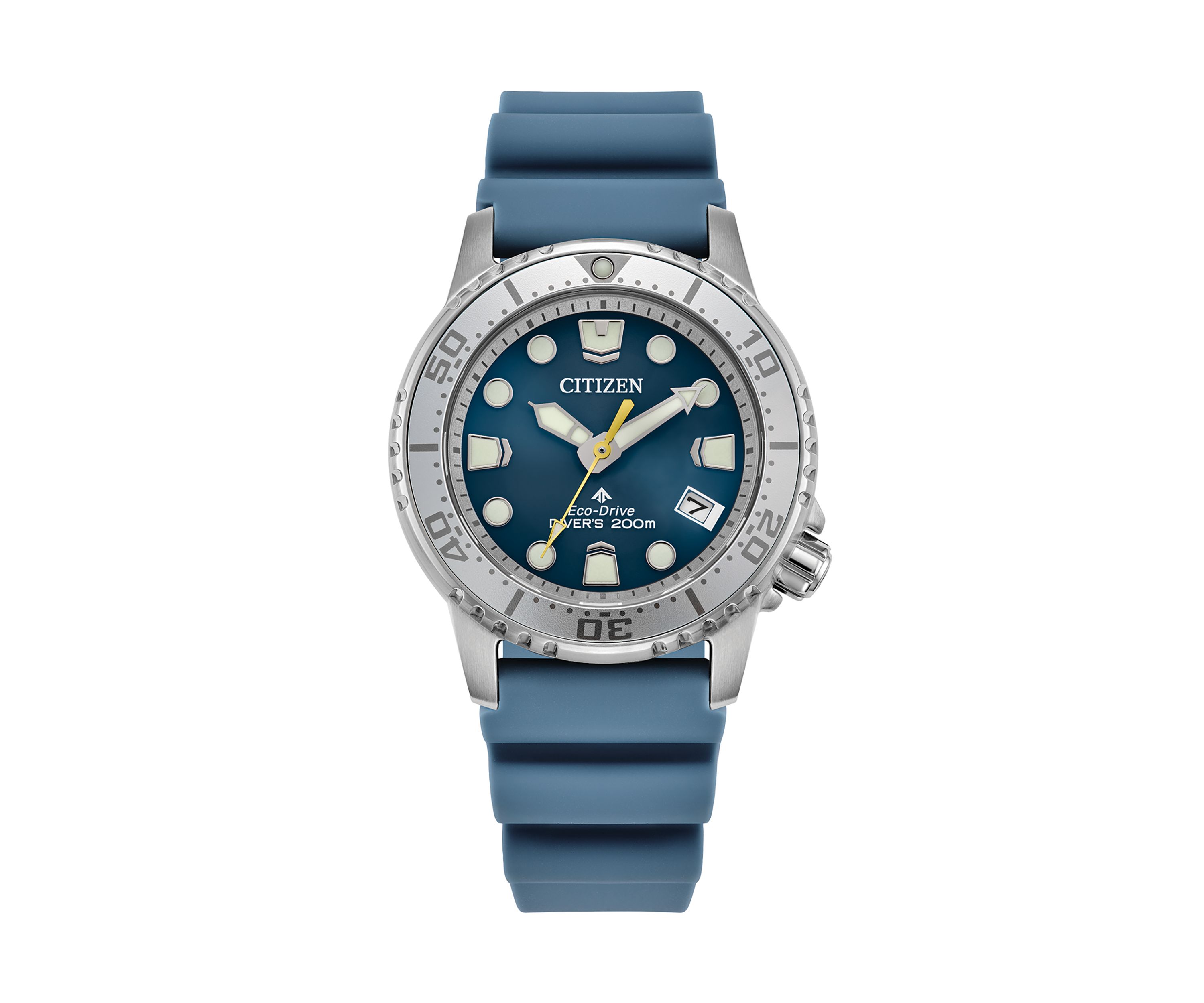 Womens 36.5 Millimeter  Promaster Dive 4 Light Blue Strap Watch