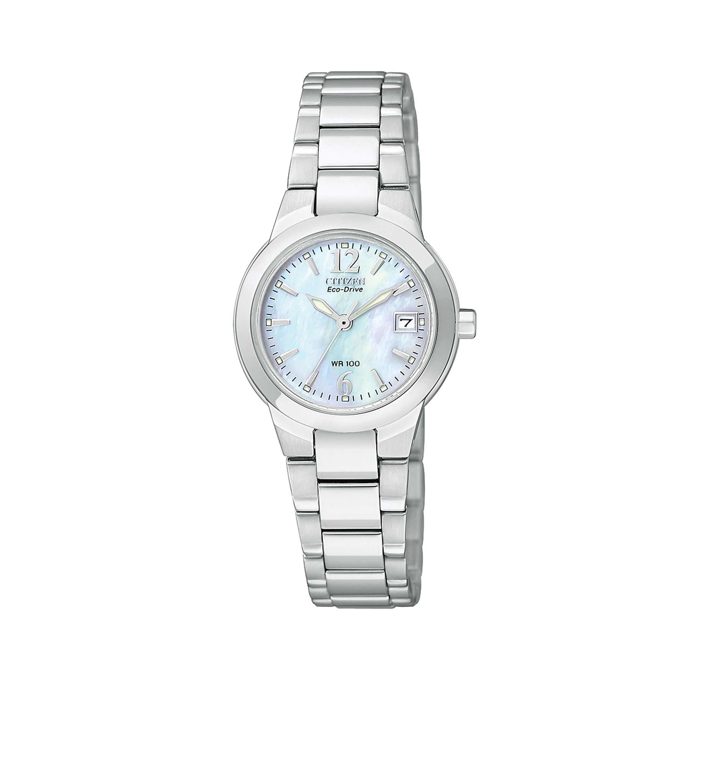 Eco-Drive Ladies Silhouette with Mother of Pearl Dial - Online Only